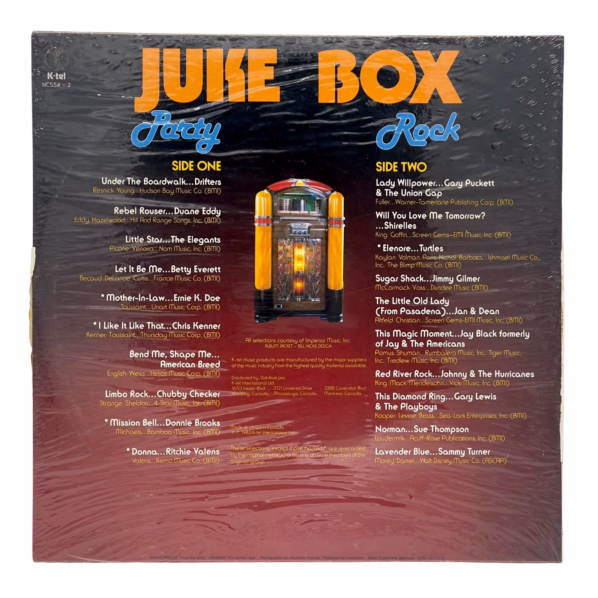 Juke Box Party Rock Vol 2 Vinyl LP NY