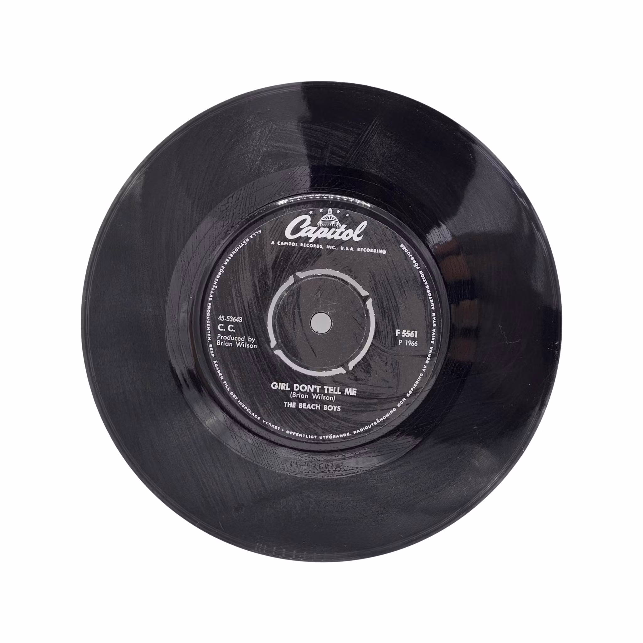 The Beach Boys, Girl Dont Tell Me, Vinyl EP