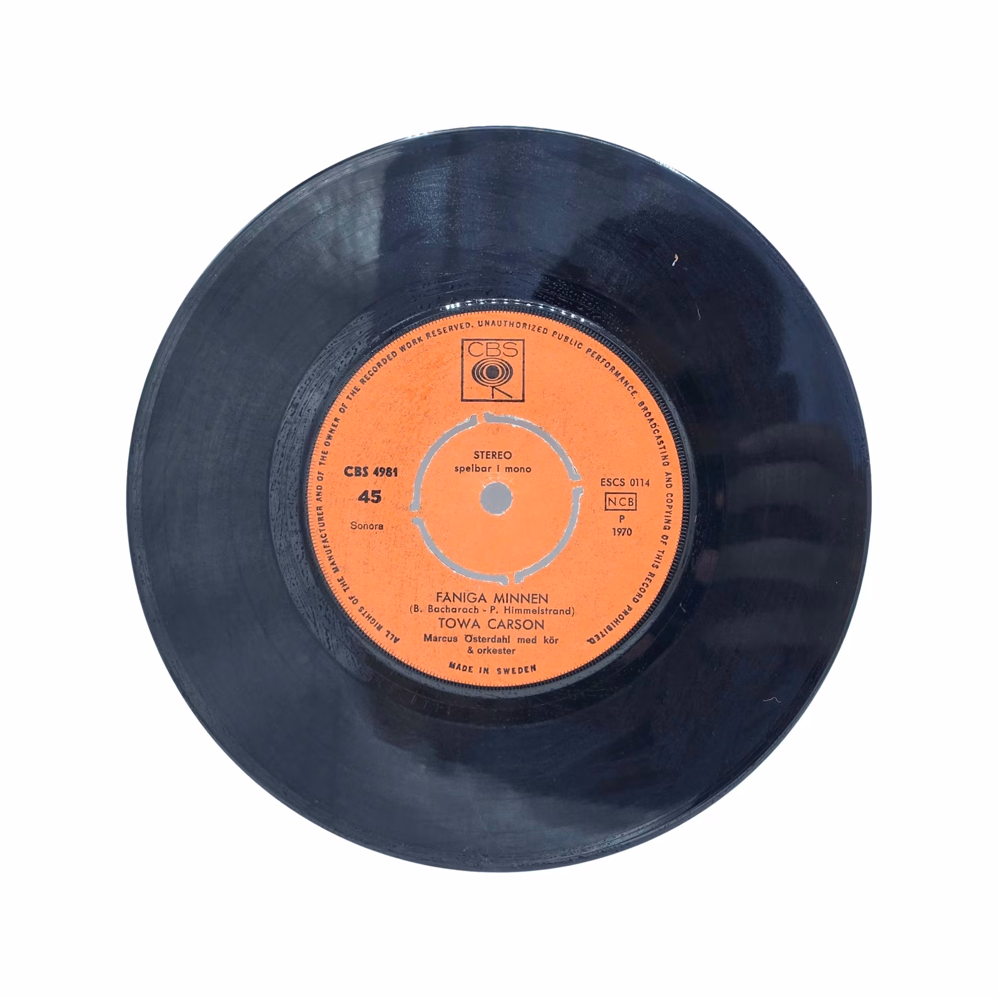 Towa Carson, The Letter, Vinyl EP