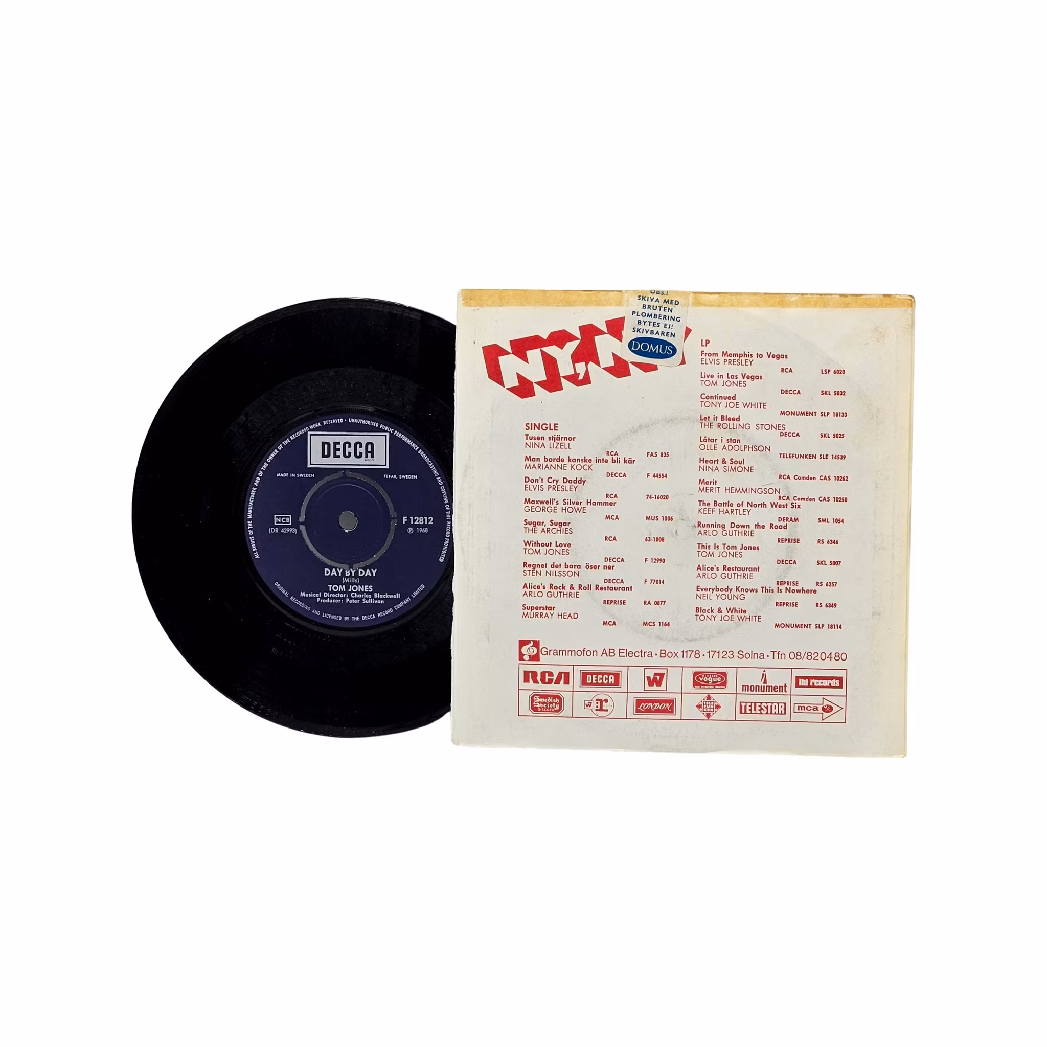 Tom Jones Help Yourself Vinyl EP