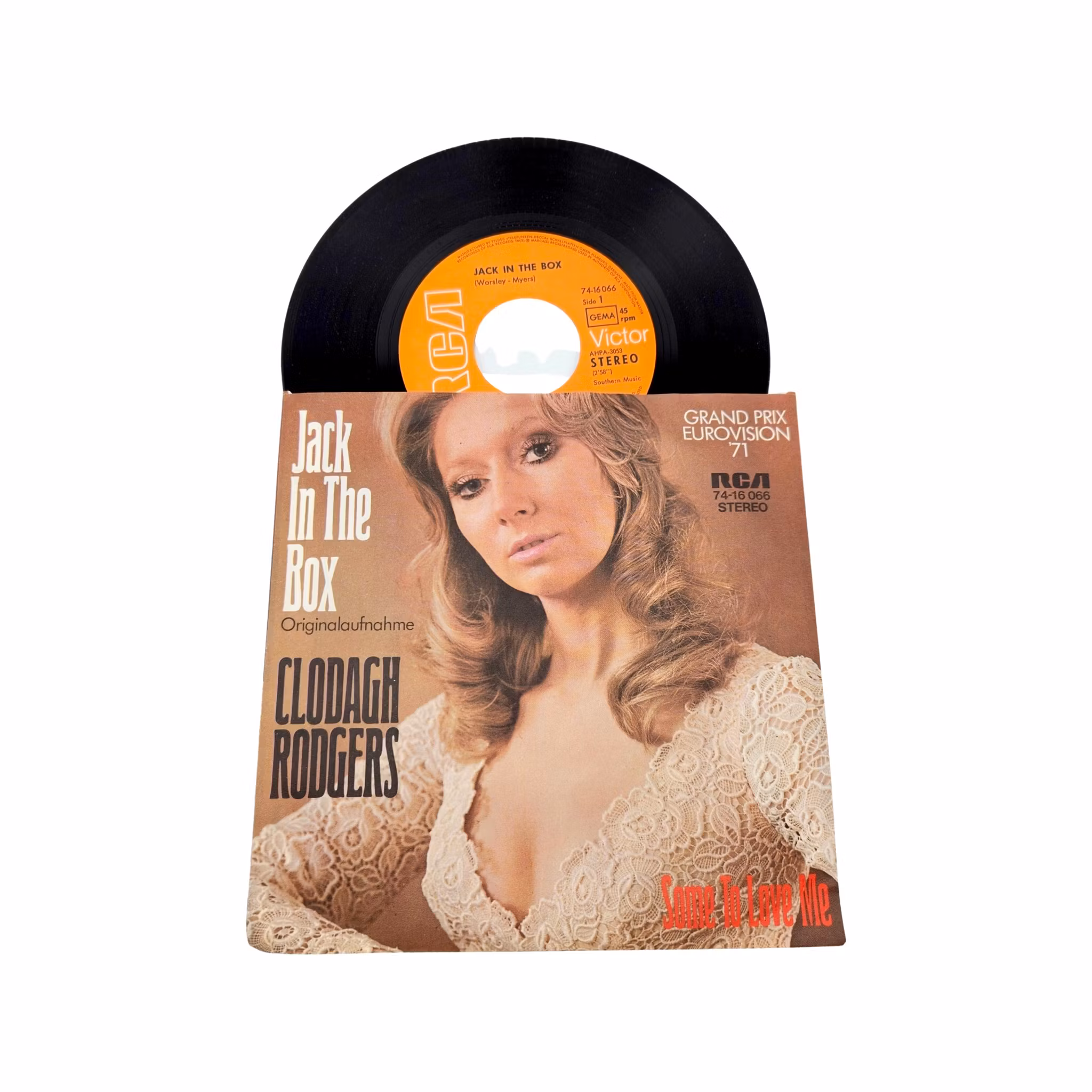 Clodagh Rodgers, Jack In The Box, Vinyl EP