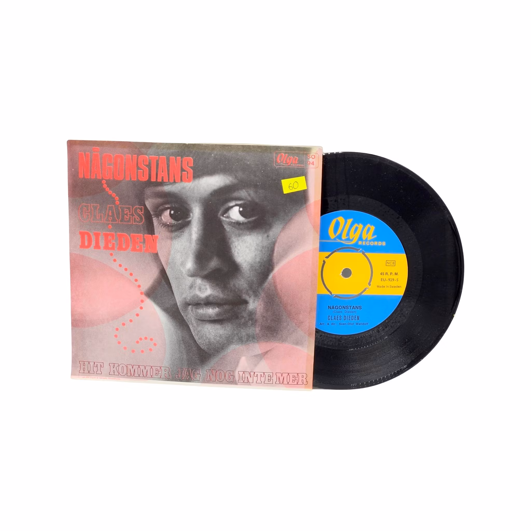 Claes Dieden, Någonstans, Vinyl EP