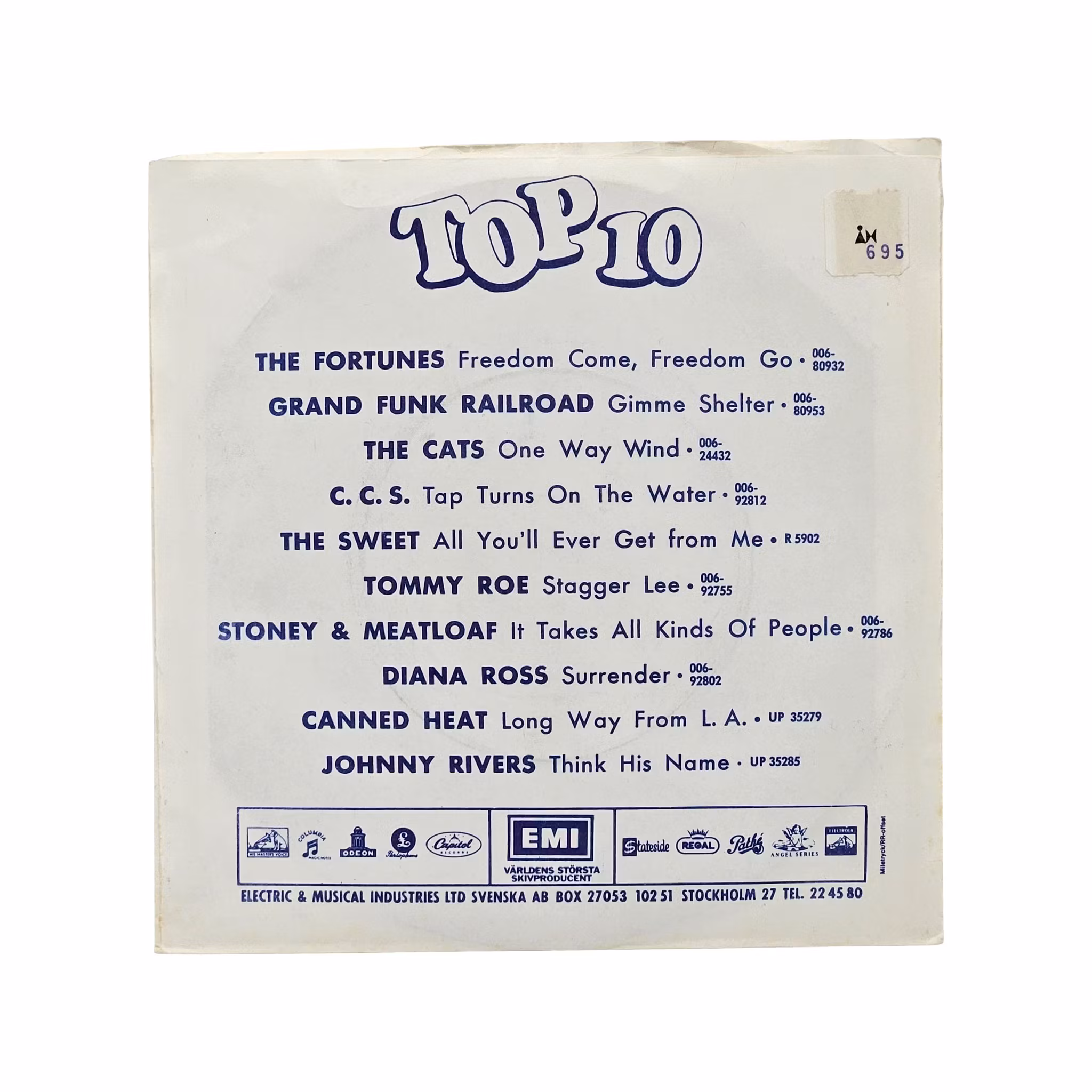 Siv Inger, Någon Att Älska, Vinyl EP