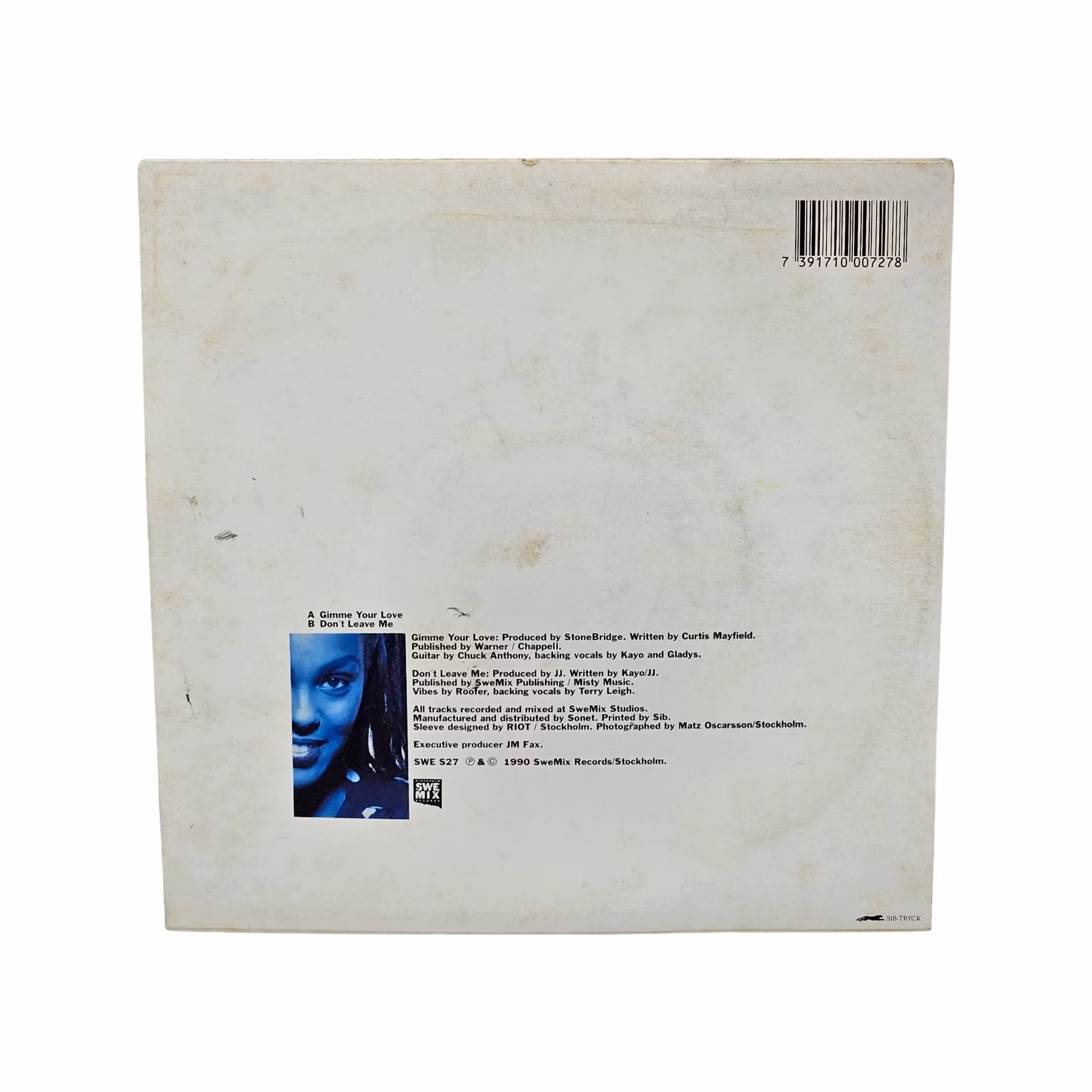 Kayo, Gimme Your Love Seven Inch, Vinyl EP