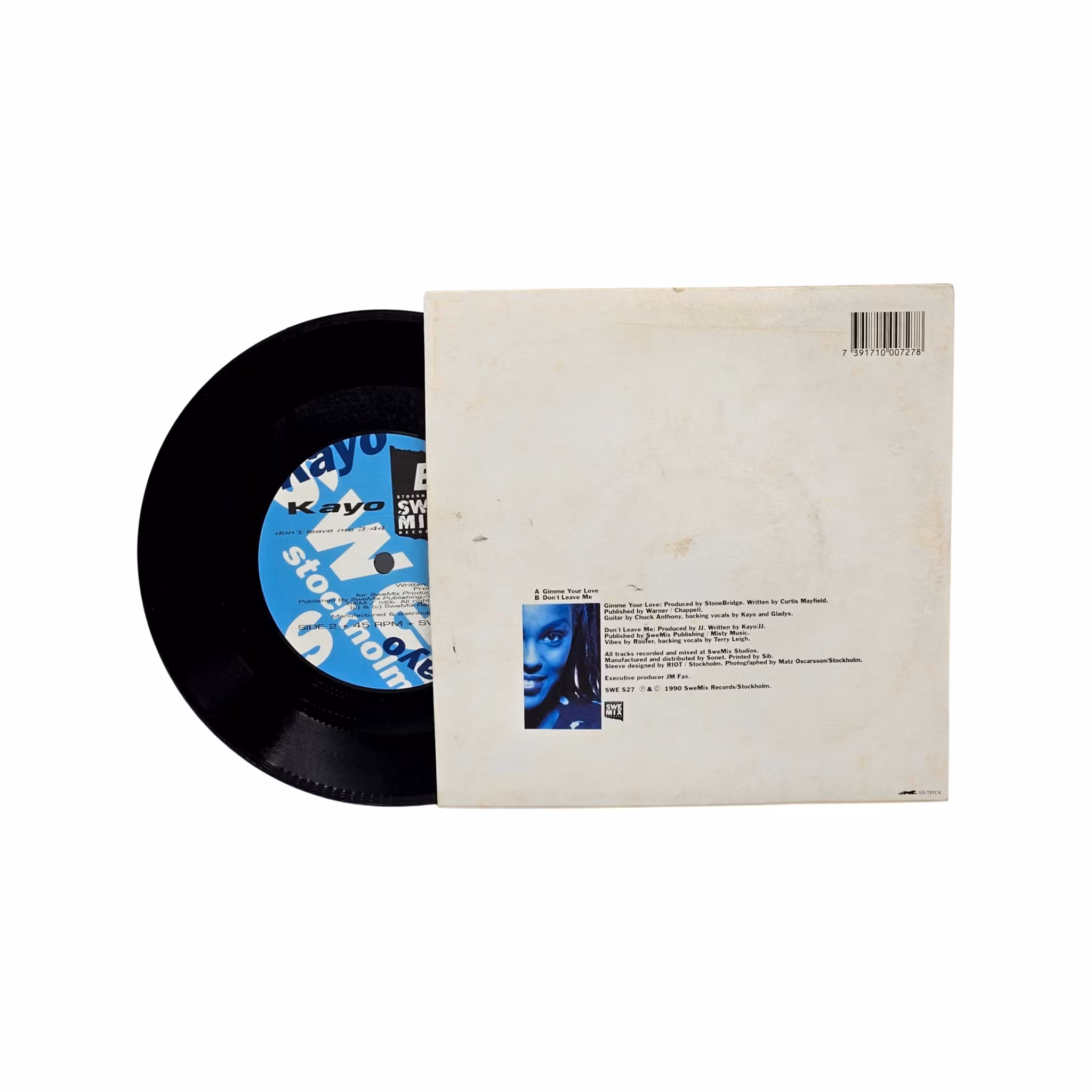 Kayo, Gimme Your Love Seven Inch, Vinyl EP