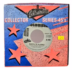Collectables Colector Series 45s, Johnny Horton North To Alaska, Vinyl Singel
