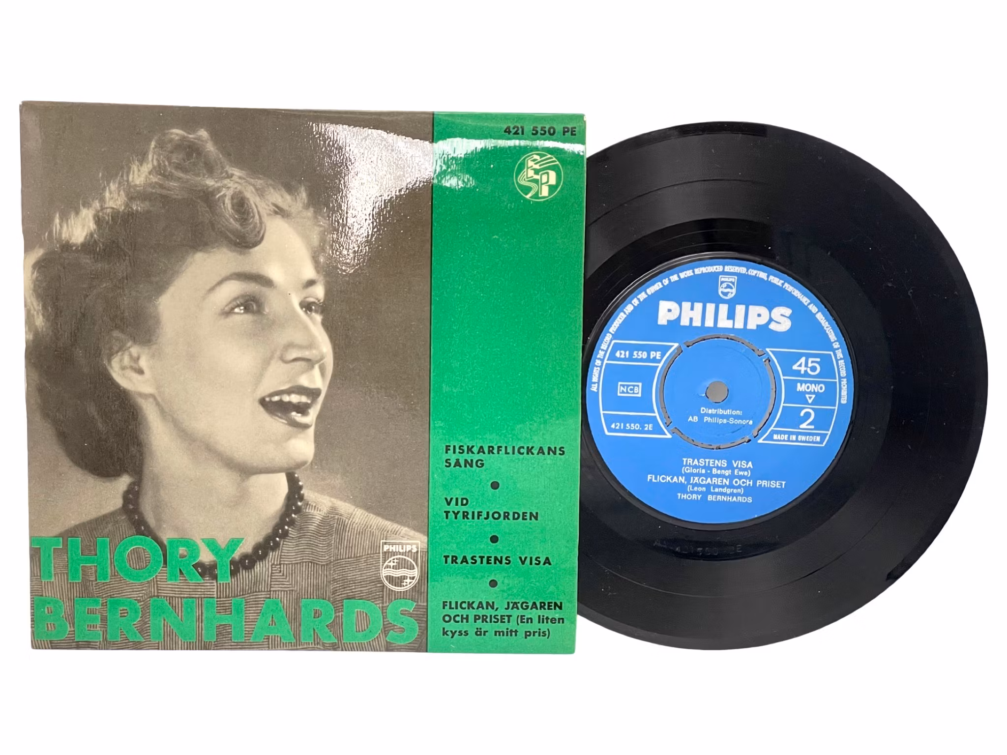 Thory Bernhards, Fiskarflickans Sång, Vinyl EP