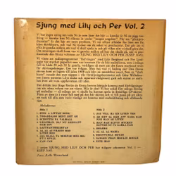 Sjung Med Lily Och Per Vol. 2, Vinyl EP