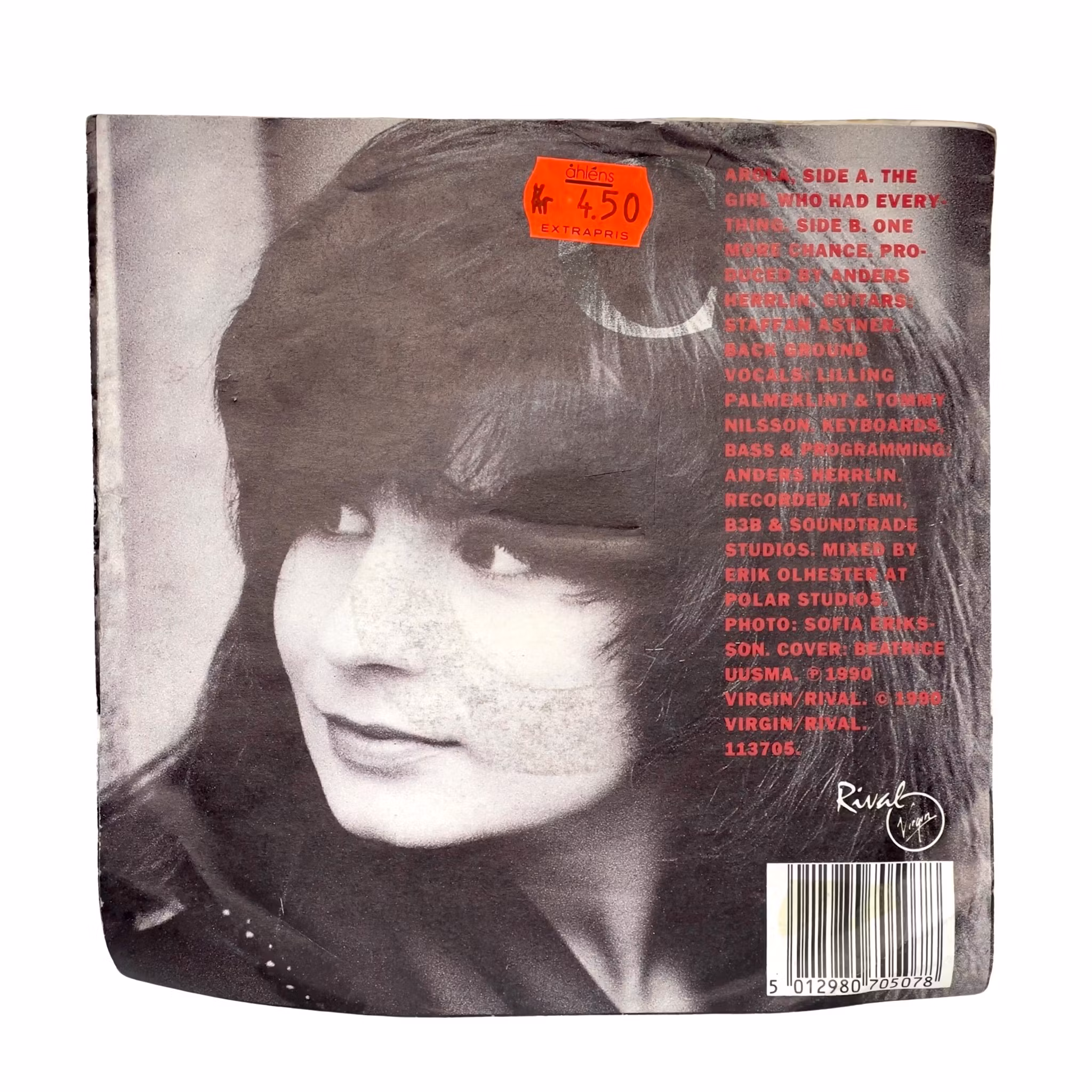 Carola, The Girl Who Had Everything, Vinyl EP