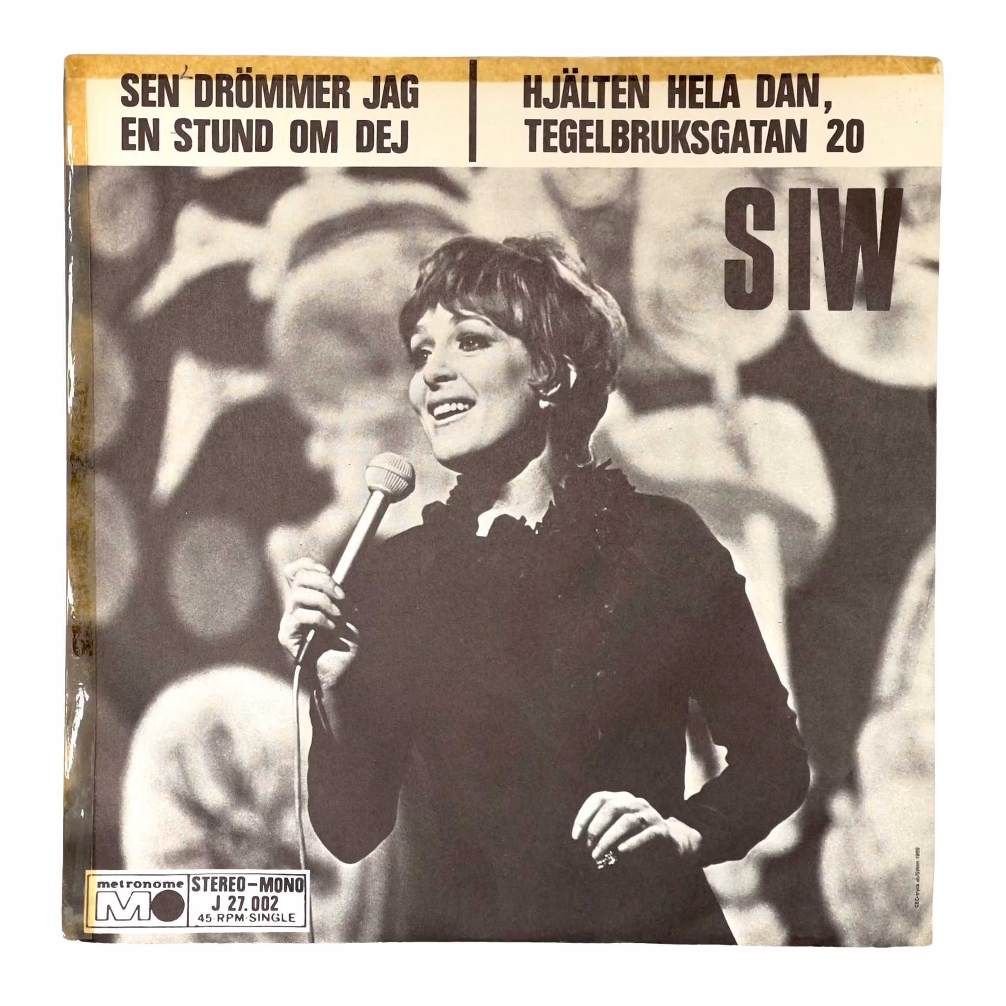 Siw Malmkvist, Sen Drömmer Jag, Vinyl EP