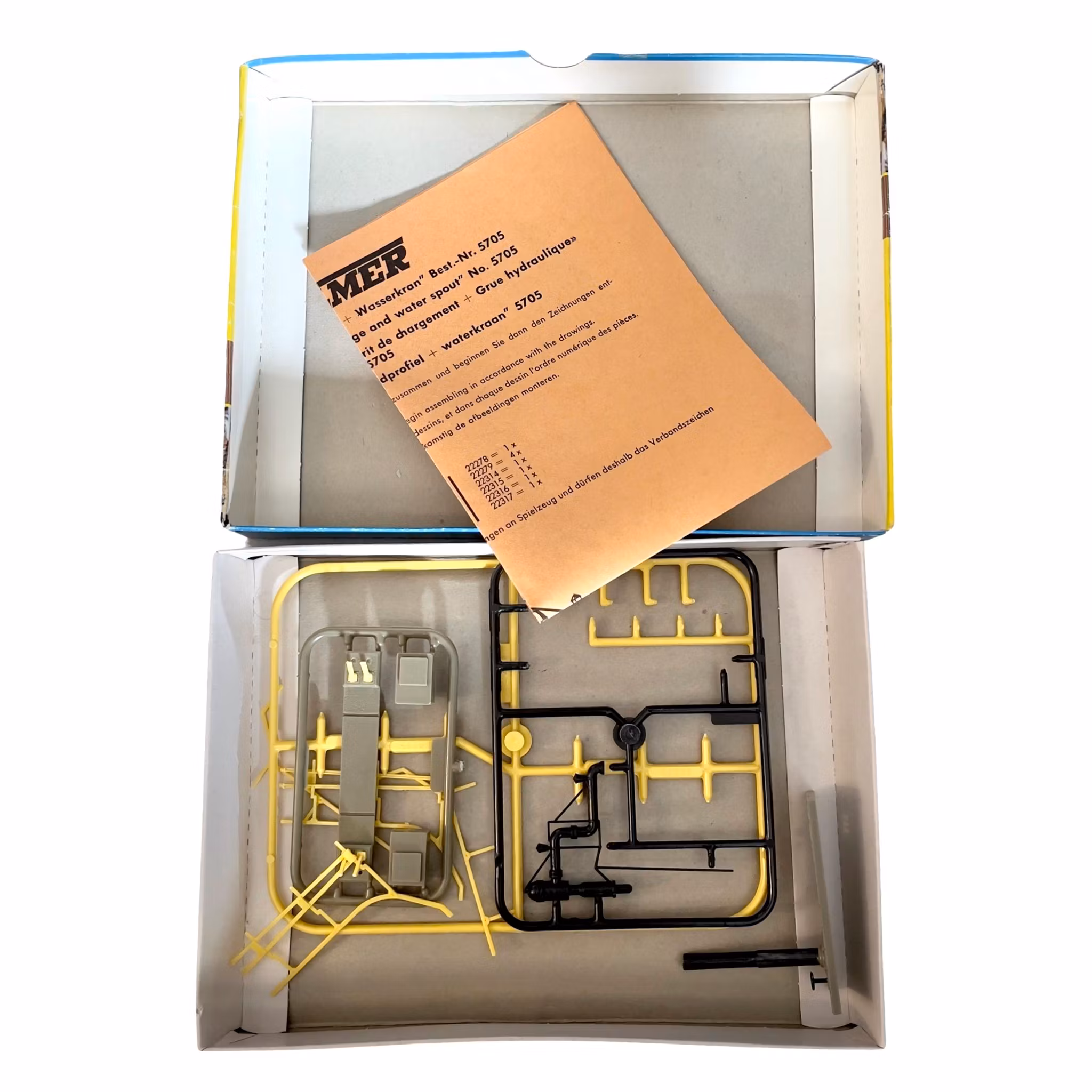 Vollmer HO 5705 Lastmätare och Vattenkran