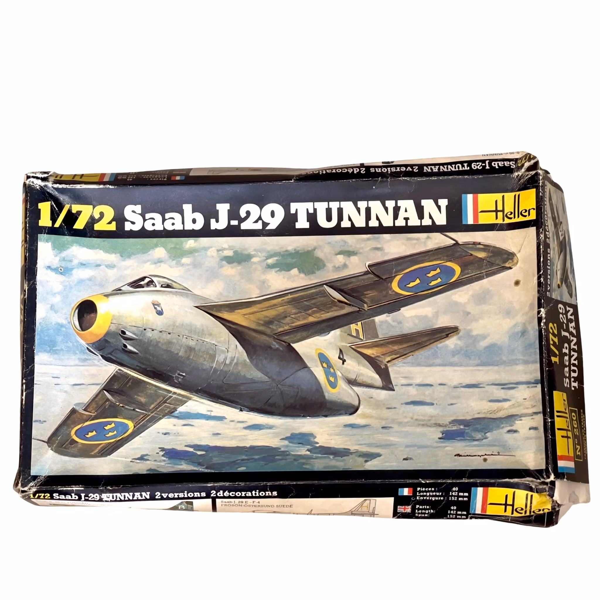 Heller Saab J29 Tunnan 1/72