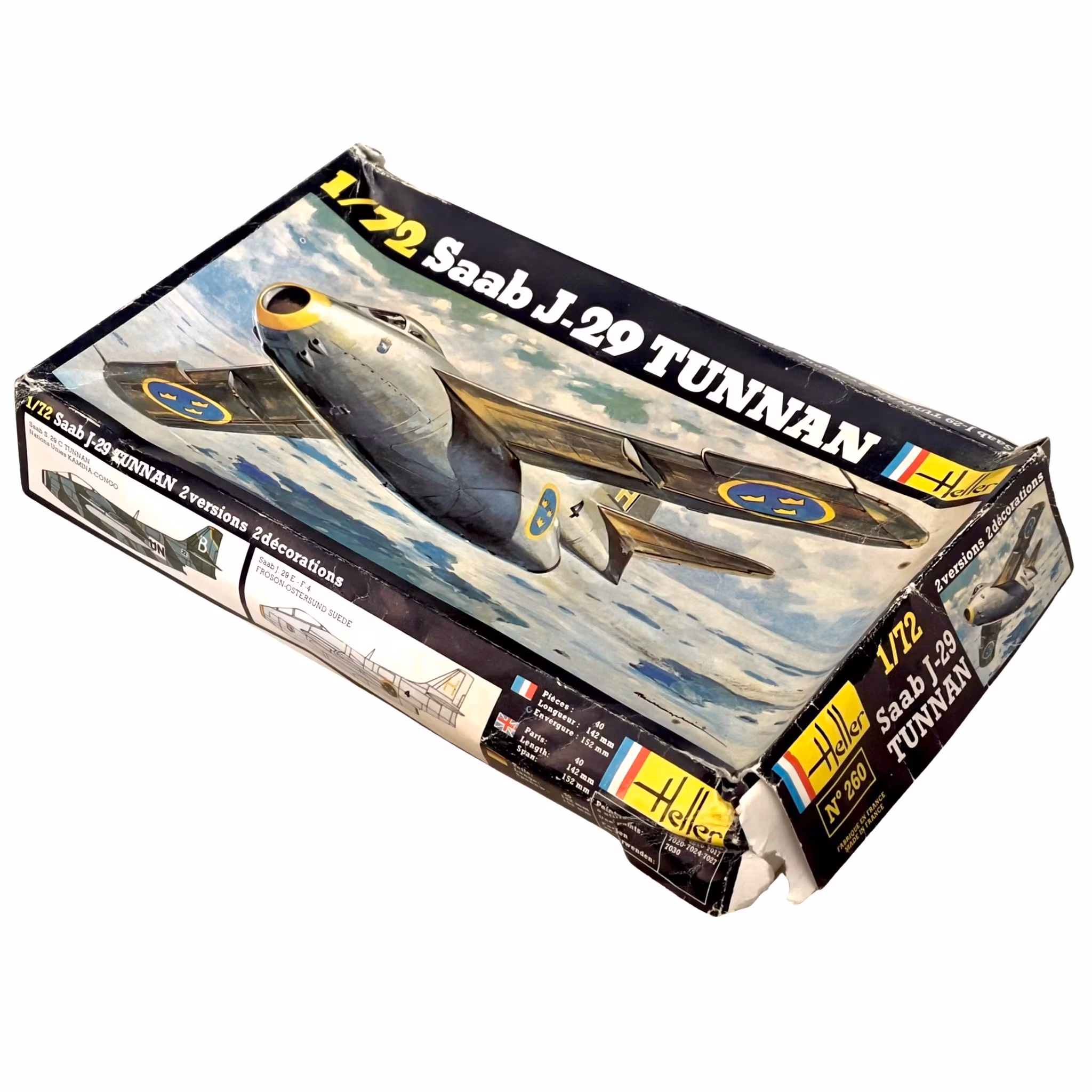 Heller Saab J29 Tunnan 1/72