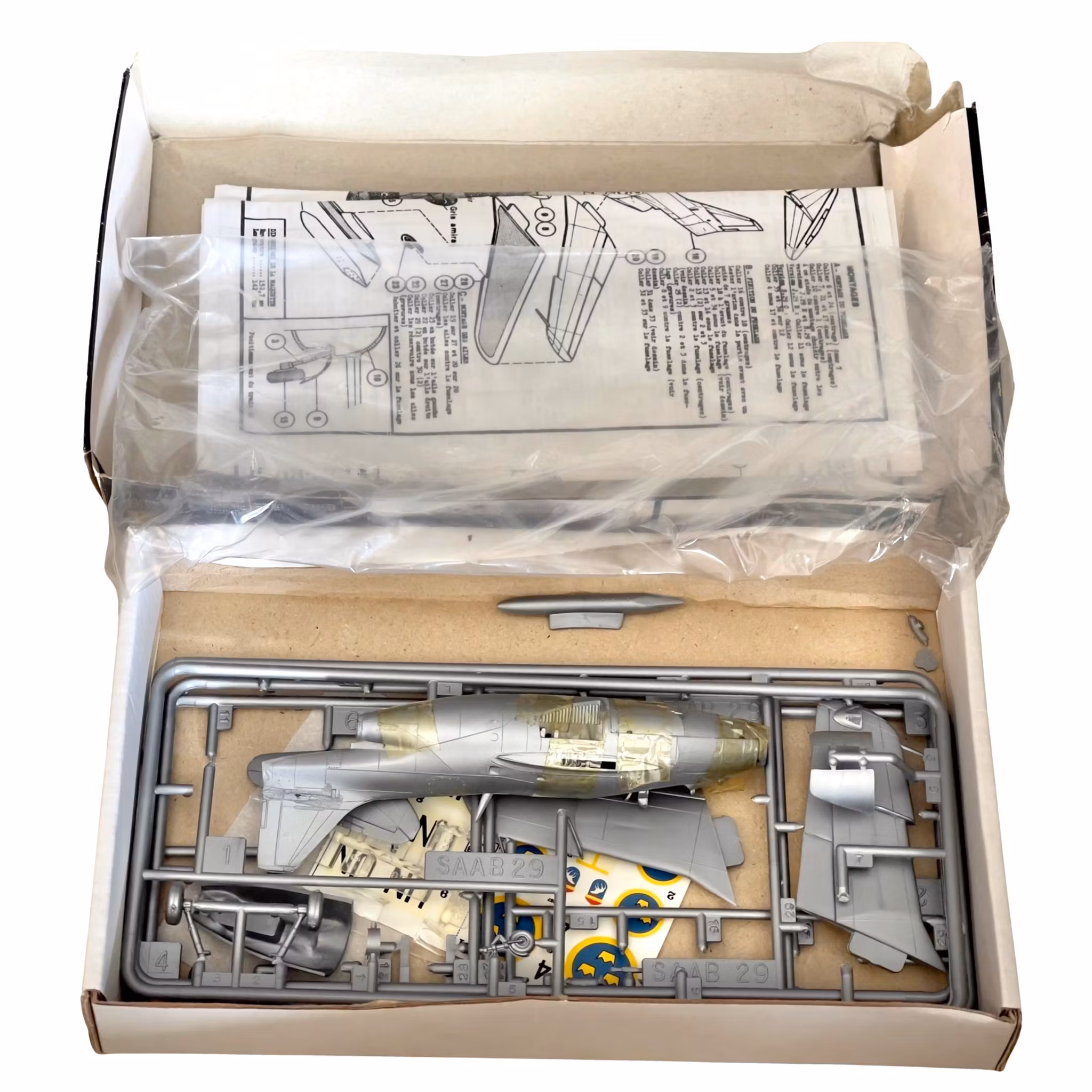 Heller Saab J29 Tunnan 1/72