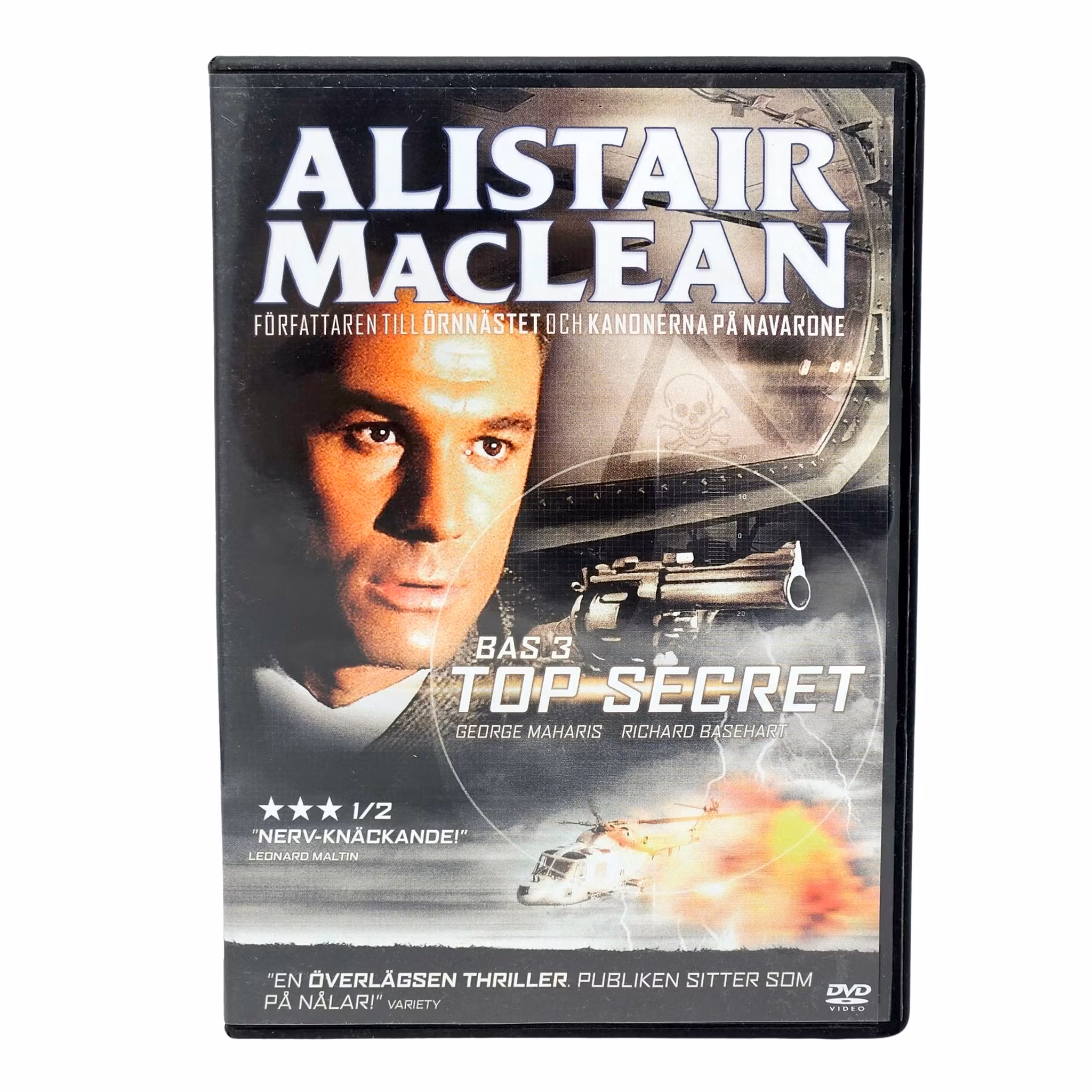 Alistair MacLean, Top Secret, DVD