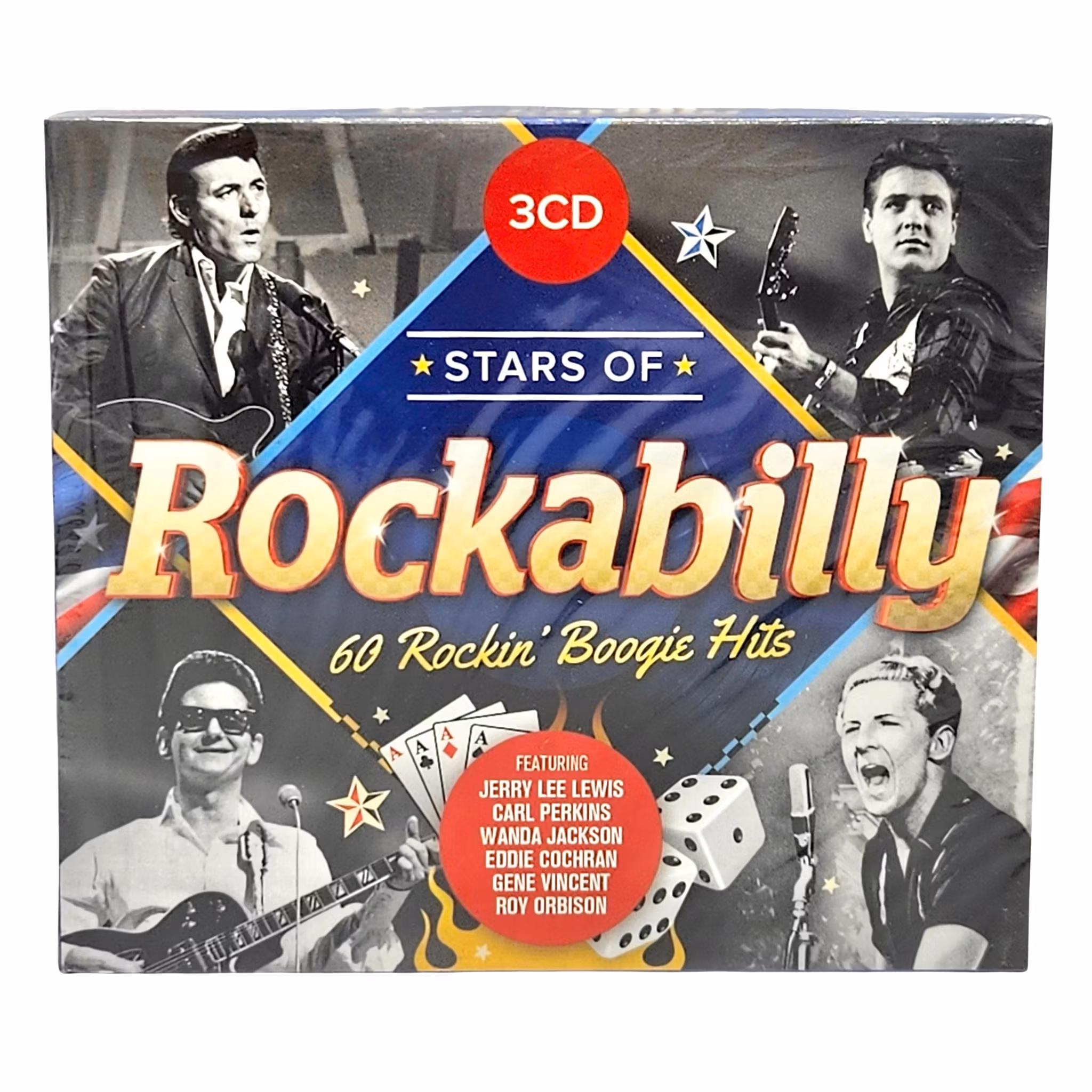 Stars of Rockabilly: 60 Rockin Boogie Hits, 3 CD Box