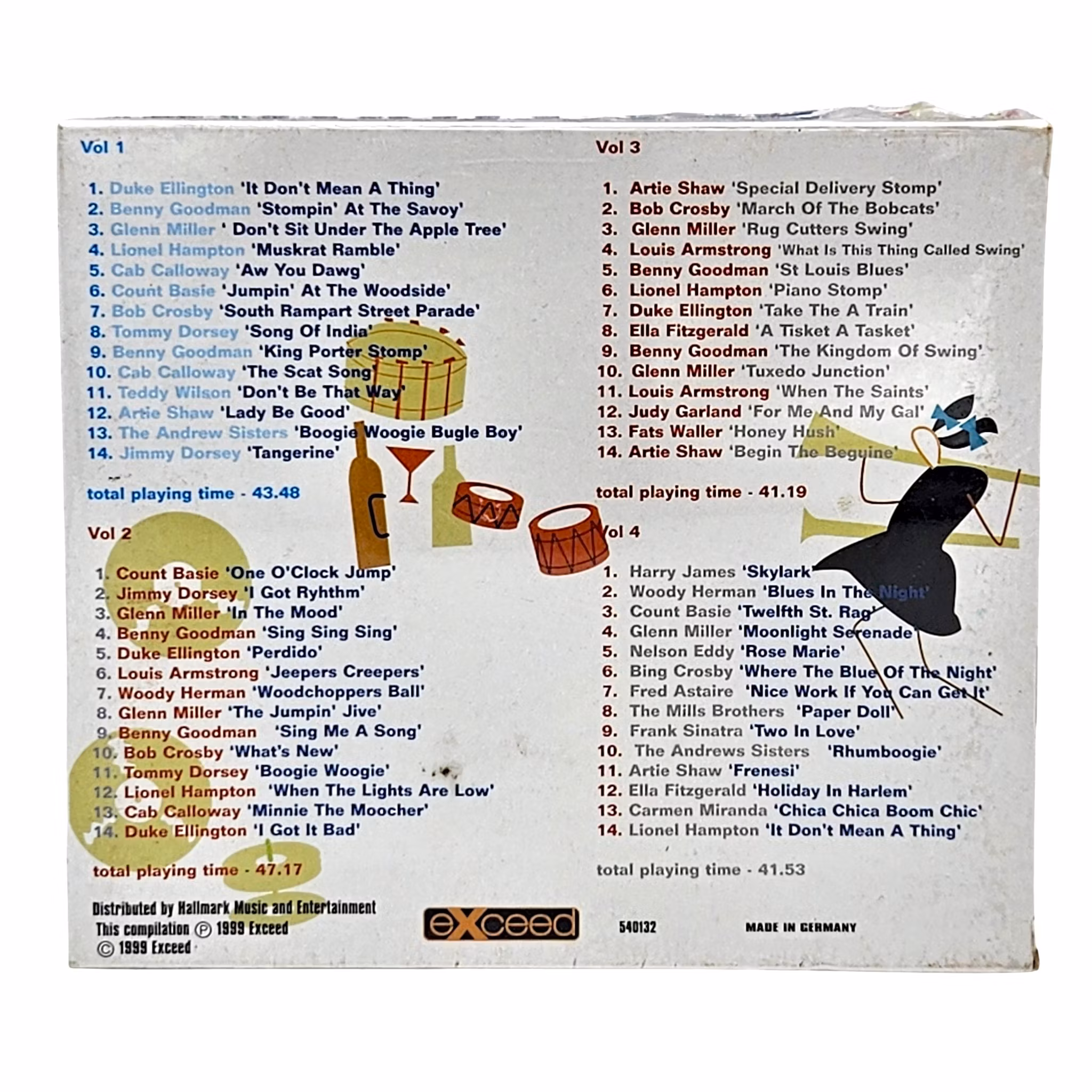 I Got Rhythm: The Ultimate Swing collection, 4 CD Box NY