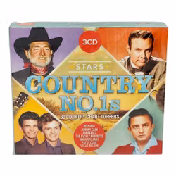 Stars Of Country No 1s, 60 Country Chart Toppers, 3 CD Box NY