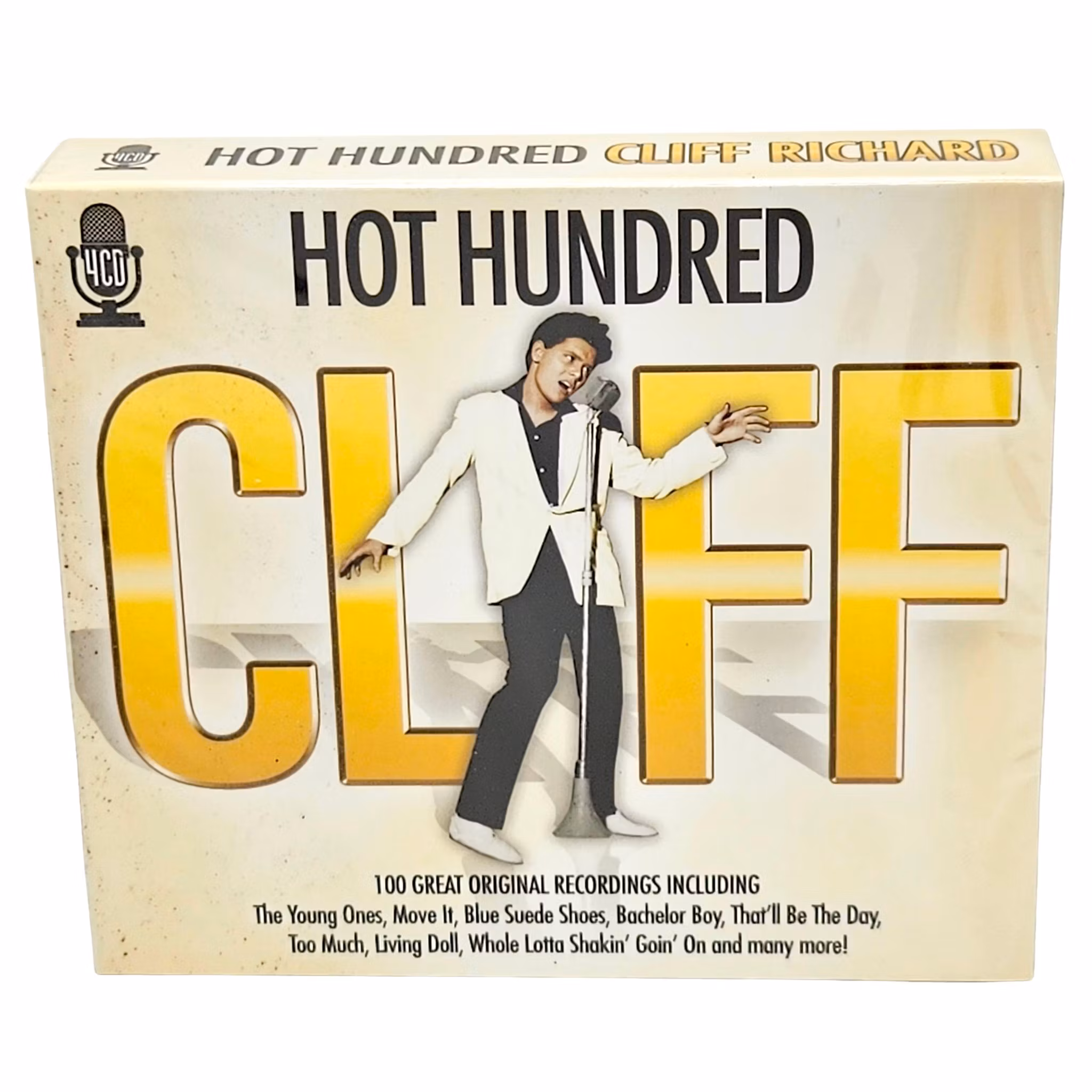 Hot Hundred: Cliff Richard, Great 100 Original Recordings, 4 CD Box NY