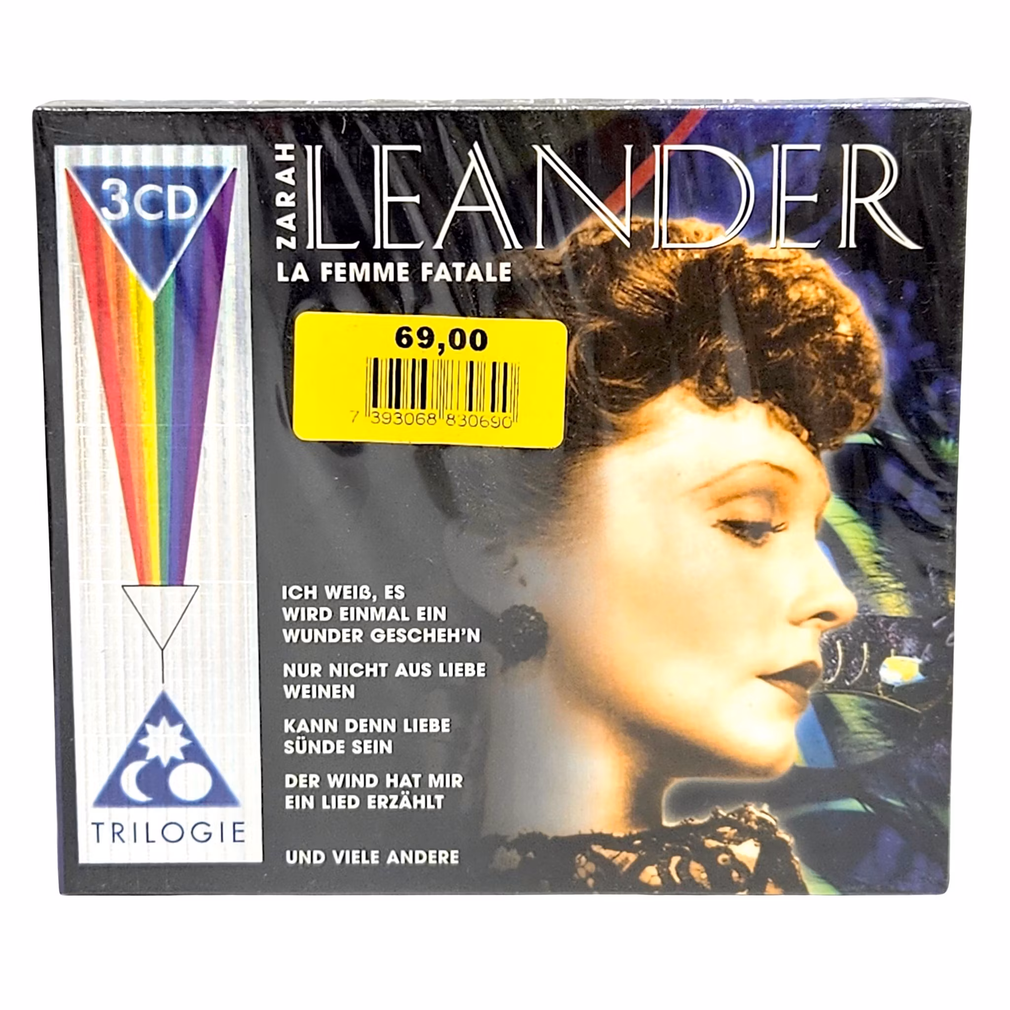 Zarah Leander, La Femme Fatale, 3 CD Box NY