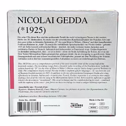 Nicolai Gedda, Perfect Vocal Art, 10 CD Collection NY
