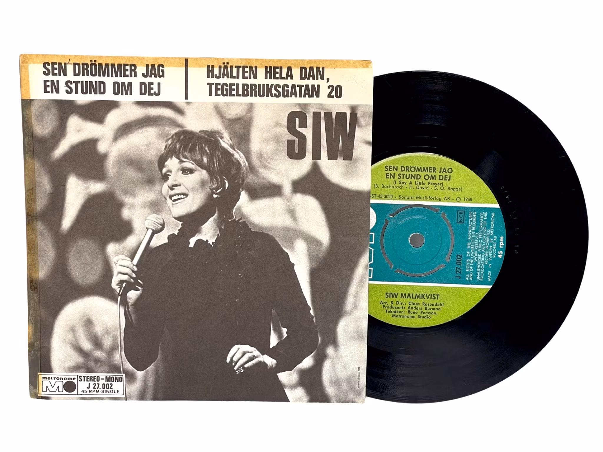 Siw Malmkvist, Sen Drömmer Jag, Vinyl EP