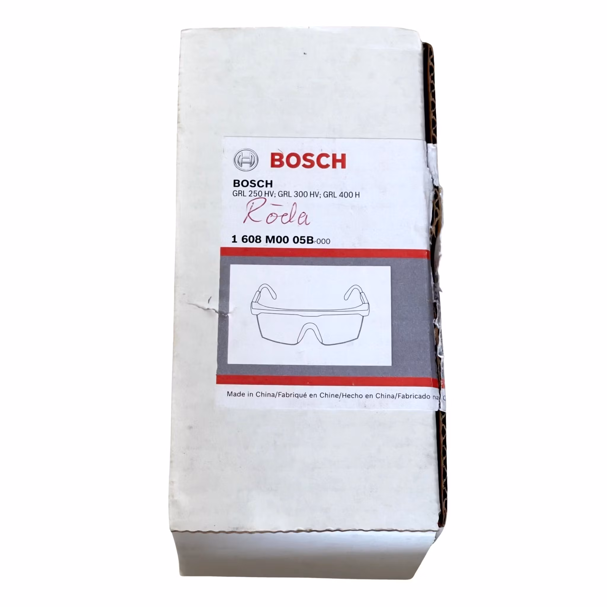 Bosch Laser Glasses Red