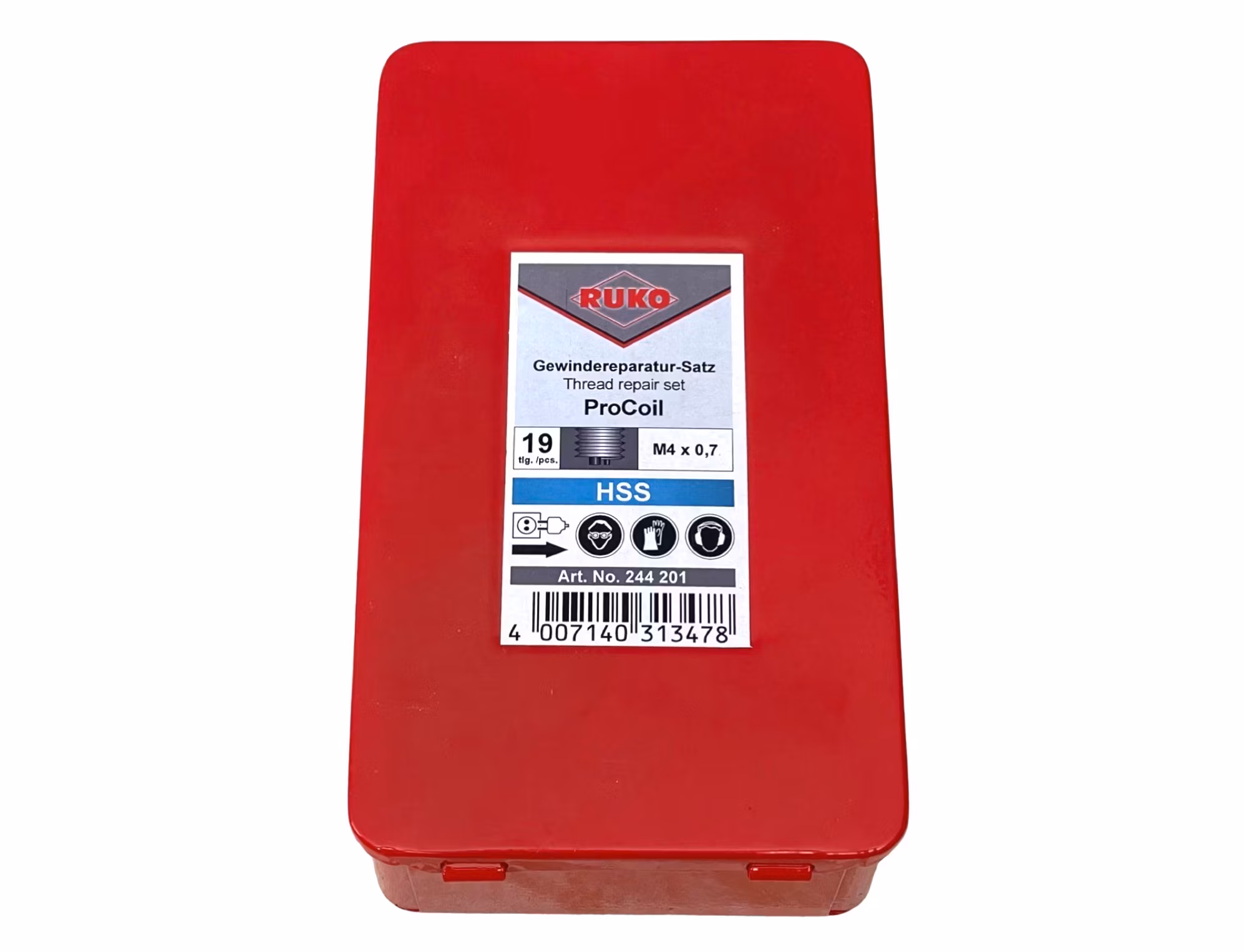 Ruko ProCoil Thread Repair Set 19 pcs