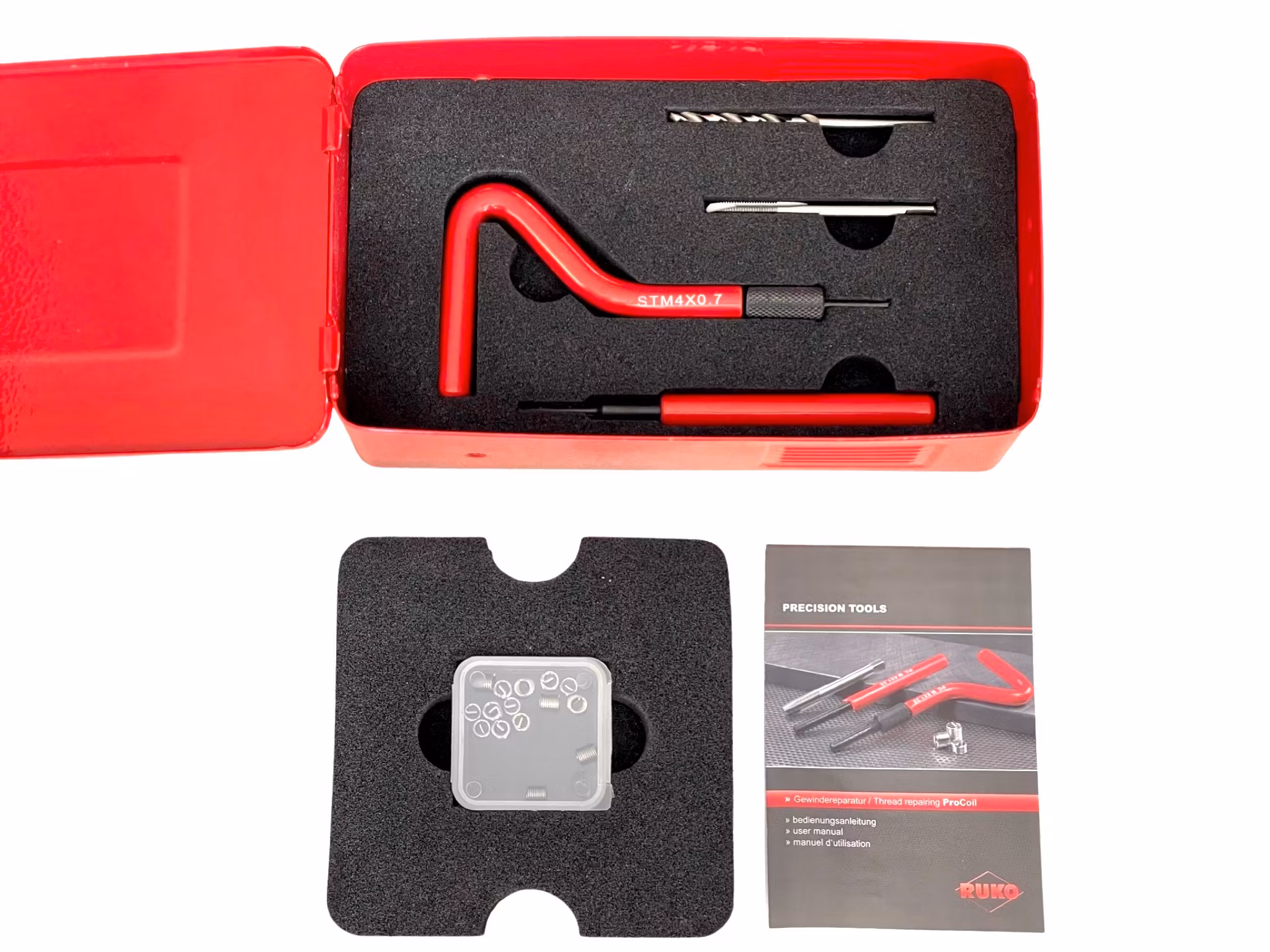 Ruko ProCoil Thread Repair Set 19 pcs