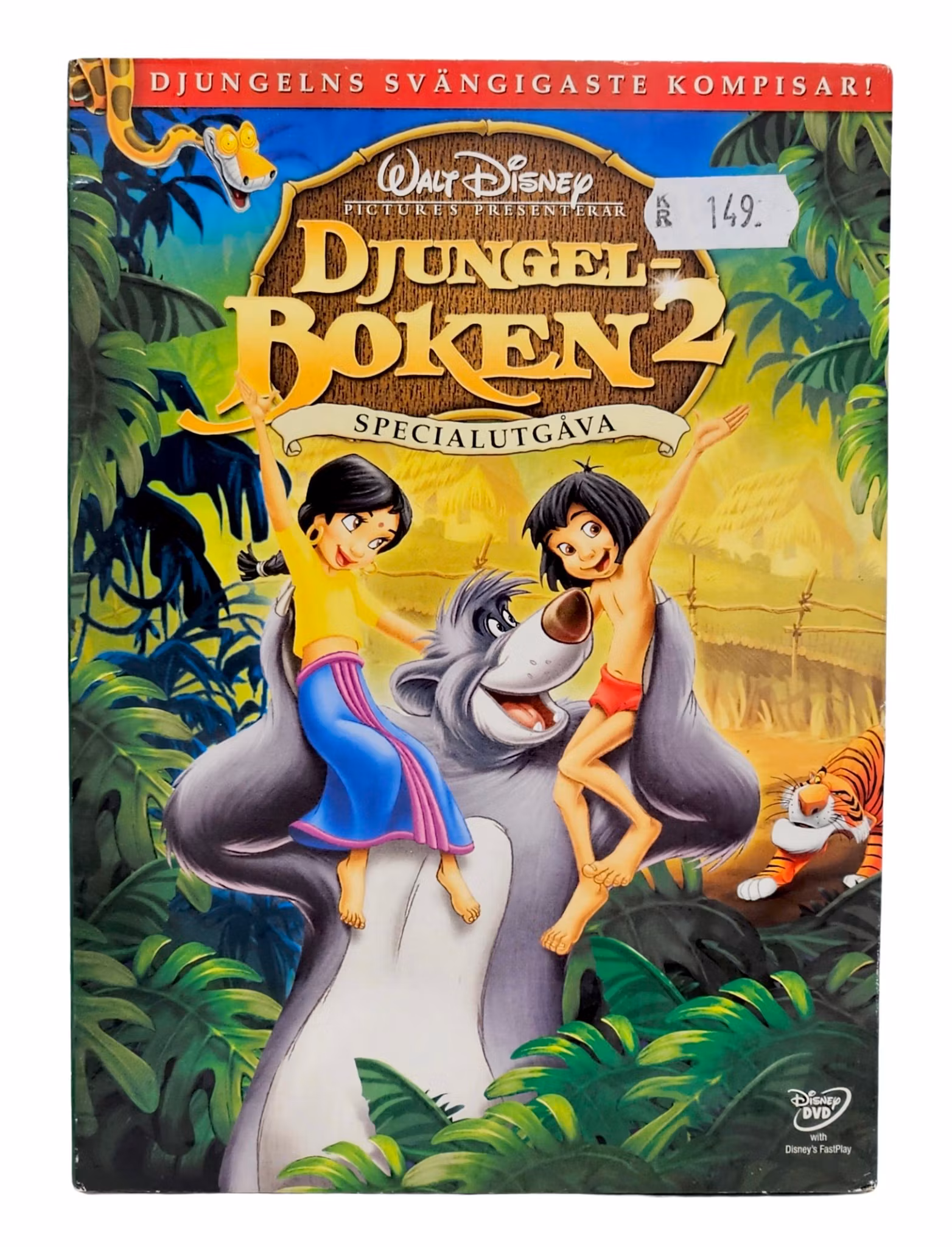 Djungel Boken 2, Special Utgåva, NY DVD