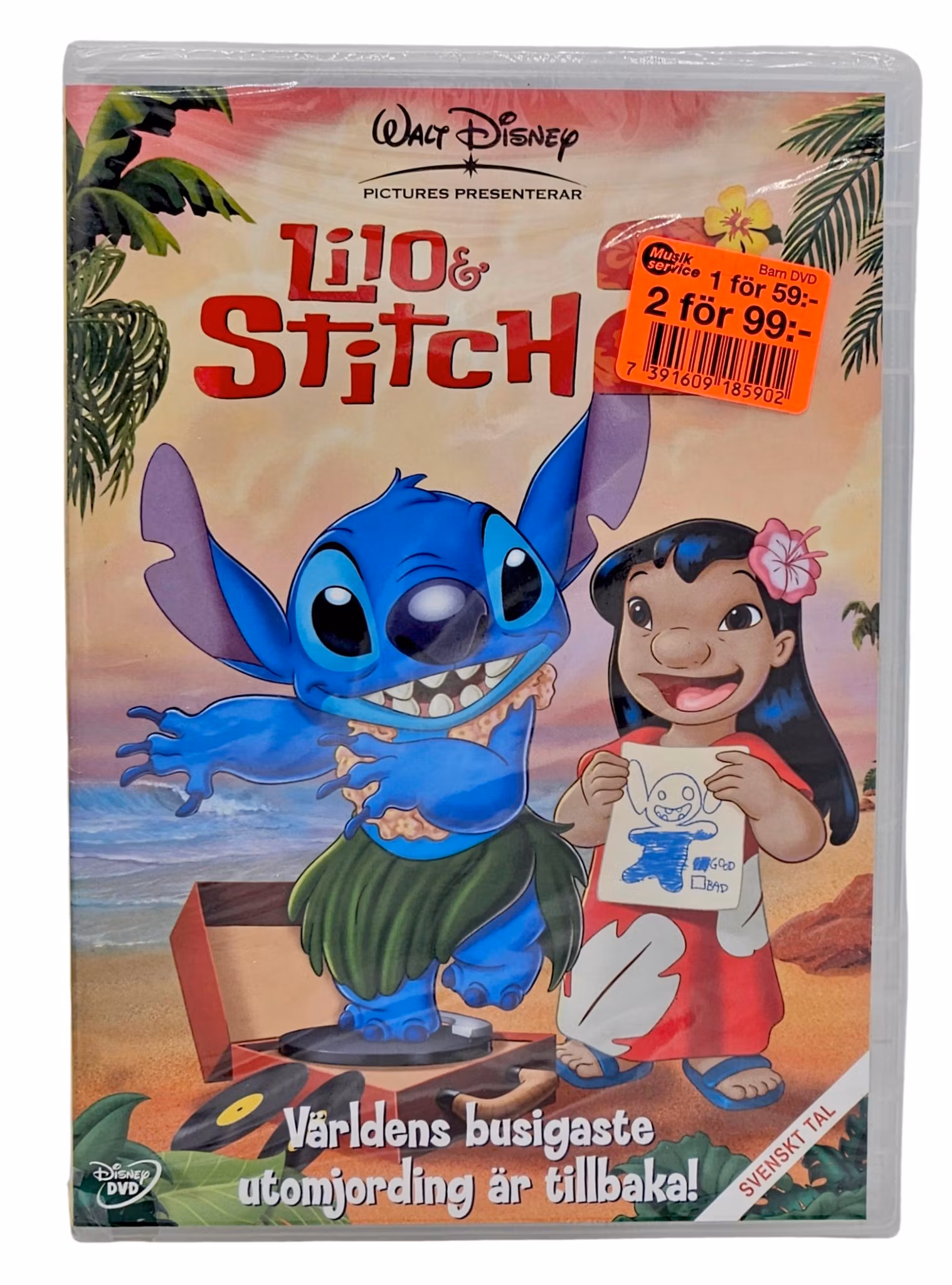 Lilo och Stitch 2, NY DVD