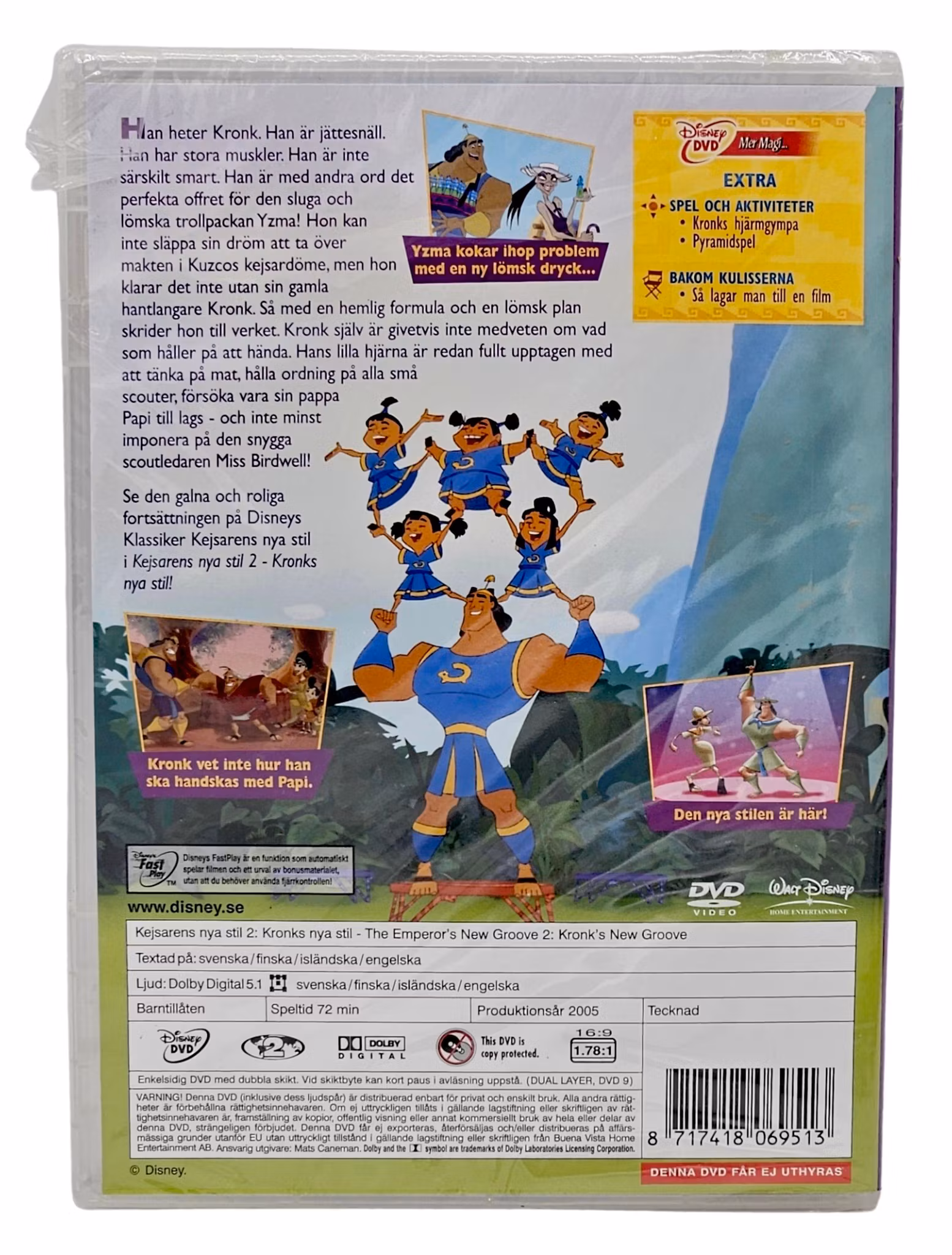 The Emperors New Style 2, NEW DVD