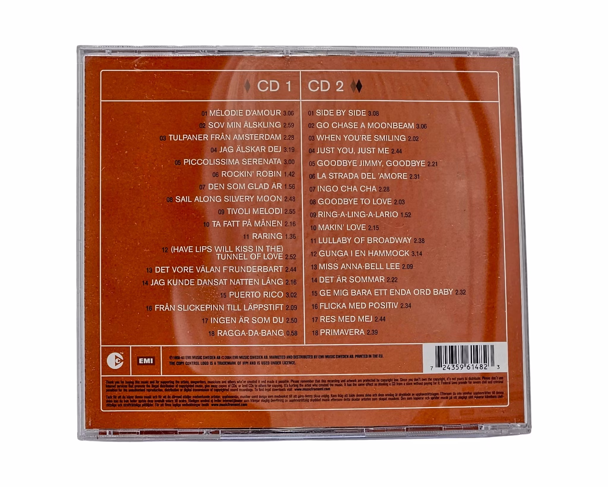 Alice Babs Diamanter, 2 CD