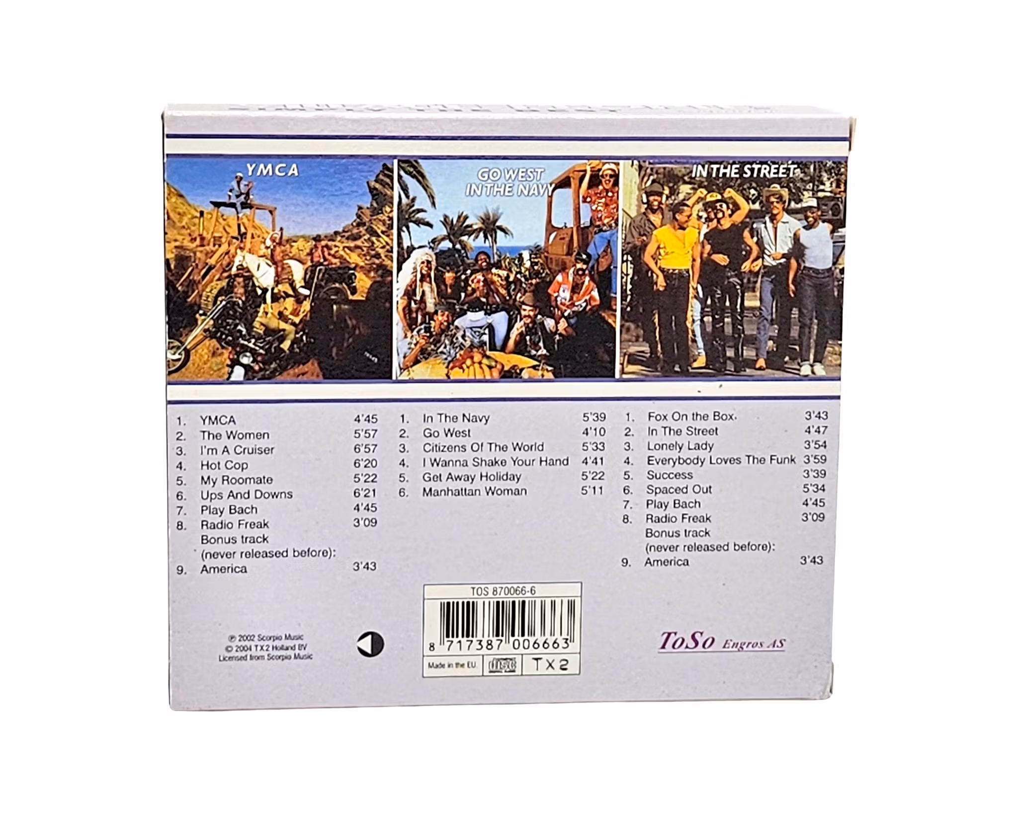 Village People, Simply Best, 3 CD Box