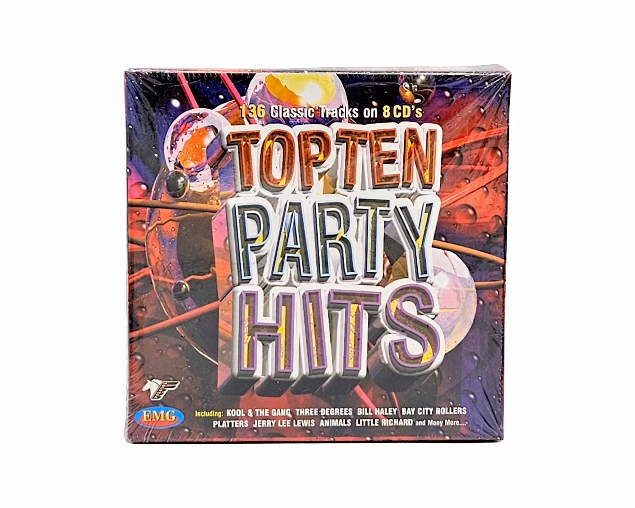 Top Ten Party Hits, NEW 8 CD