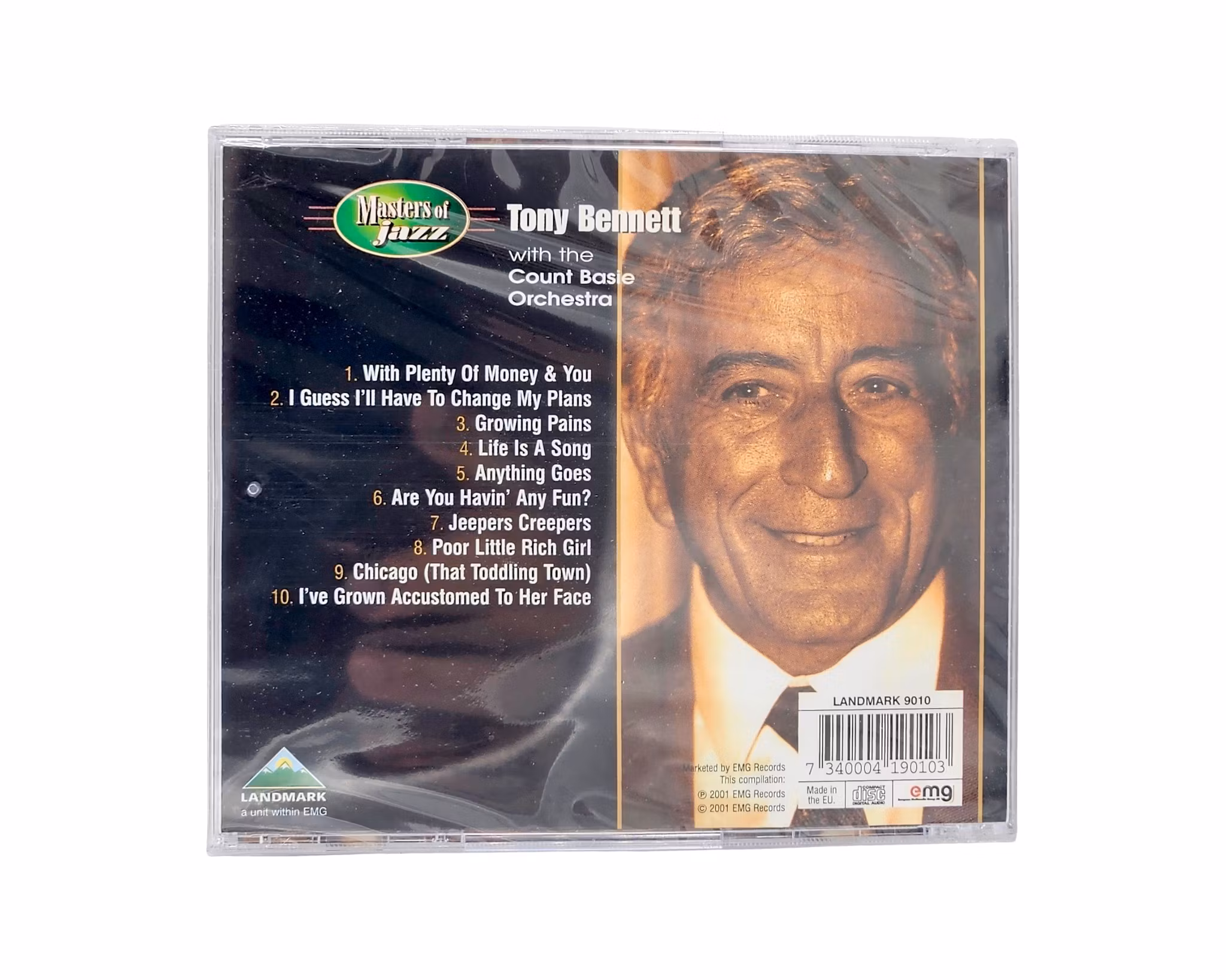 Masters Of Jazz, Tony Bennett, NY CD