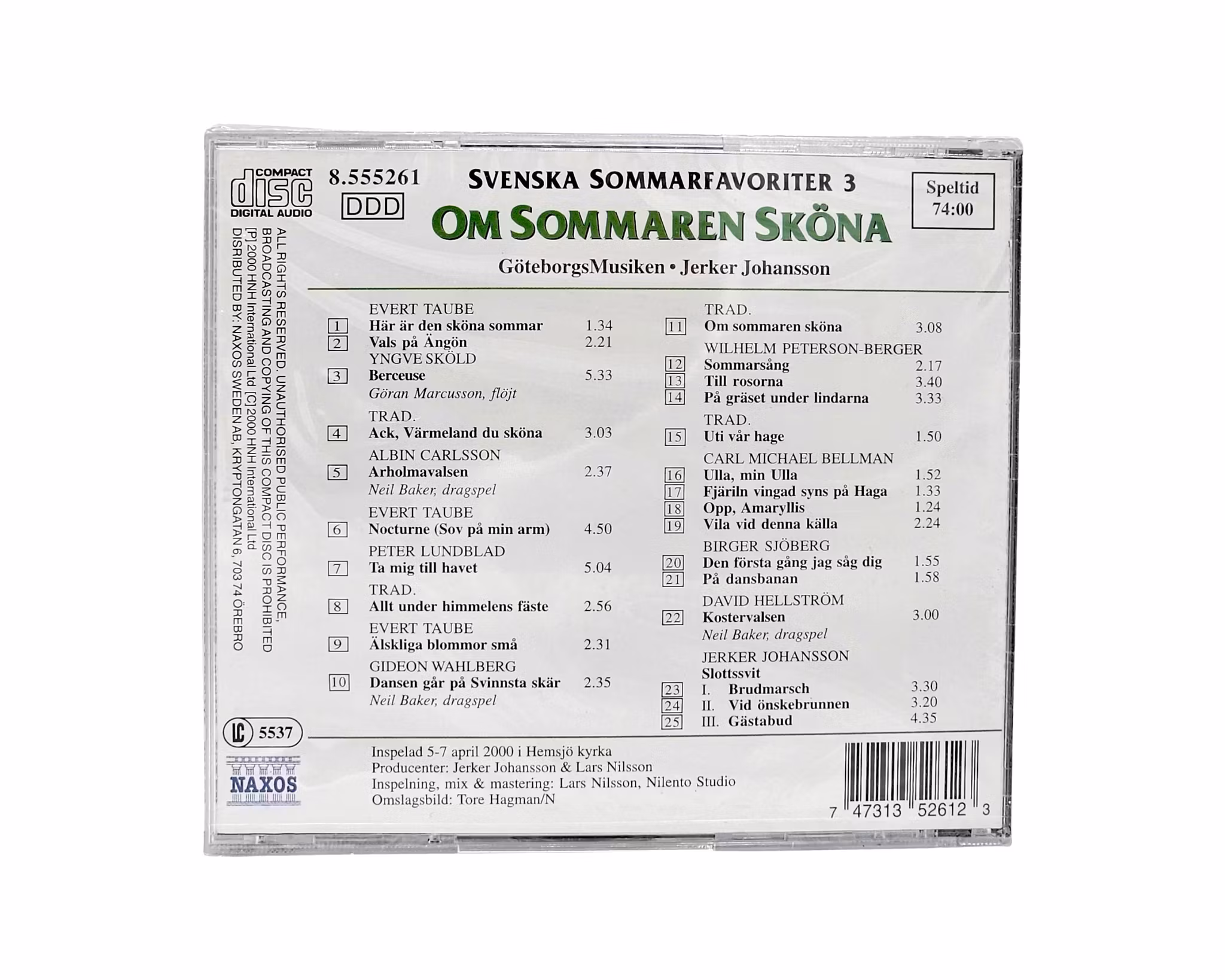 Svenska Sommarfavoriter 3, Om Sommaren Sköna, NY CD