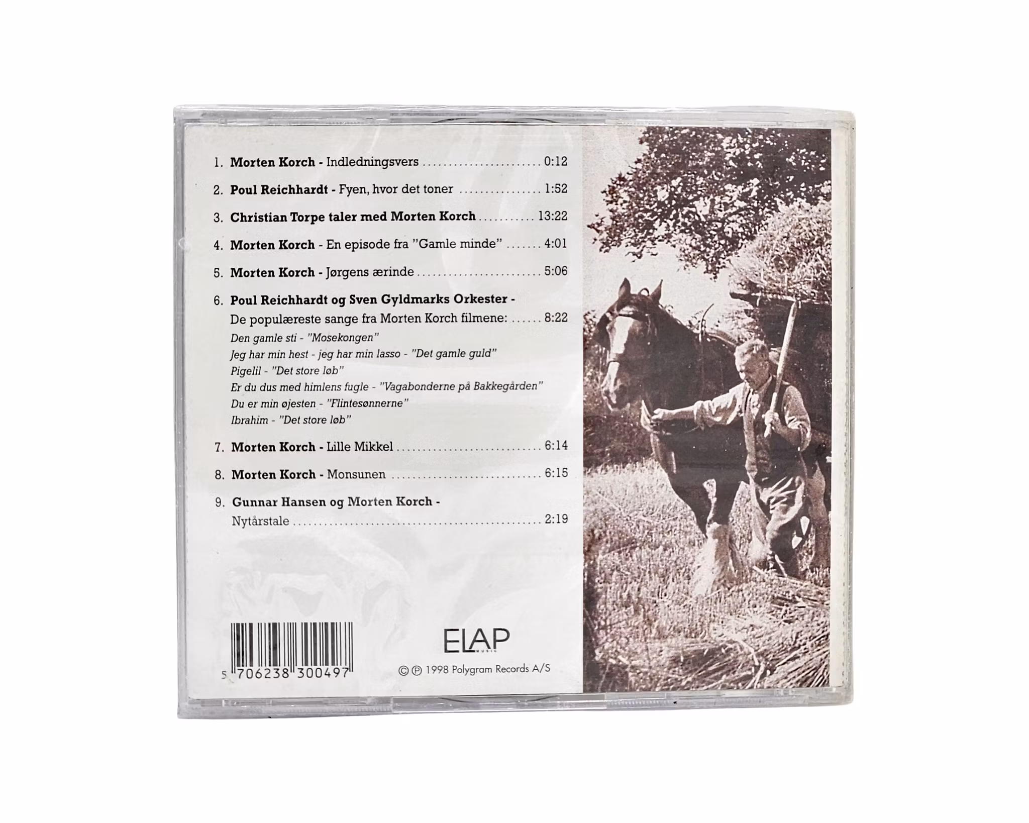 En Rose Til Morten Korch, NY CD