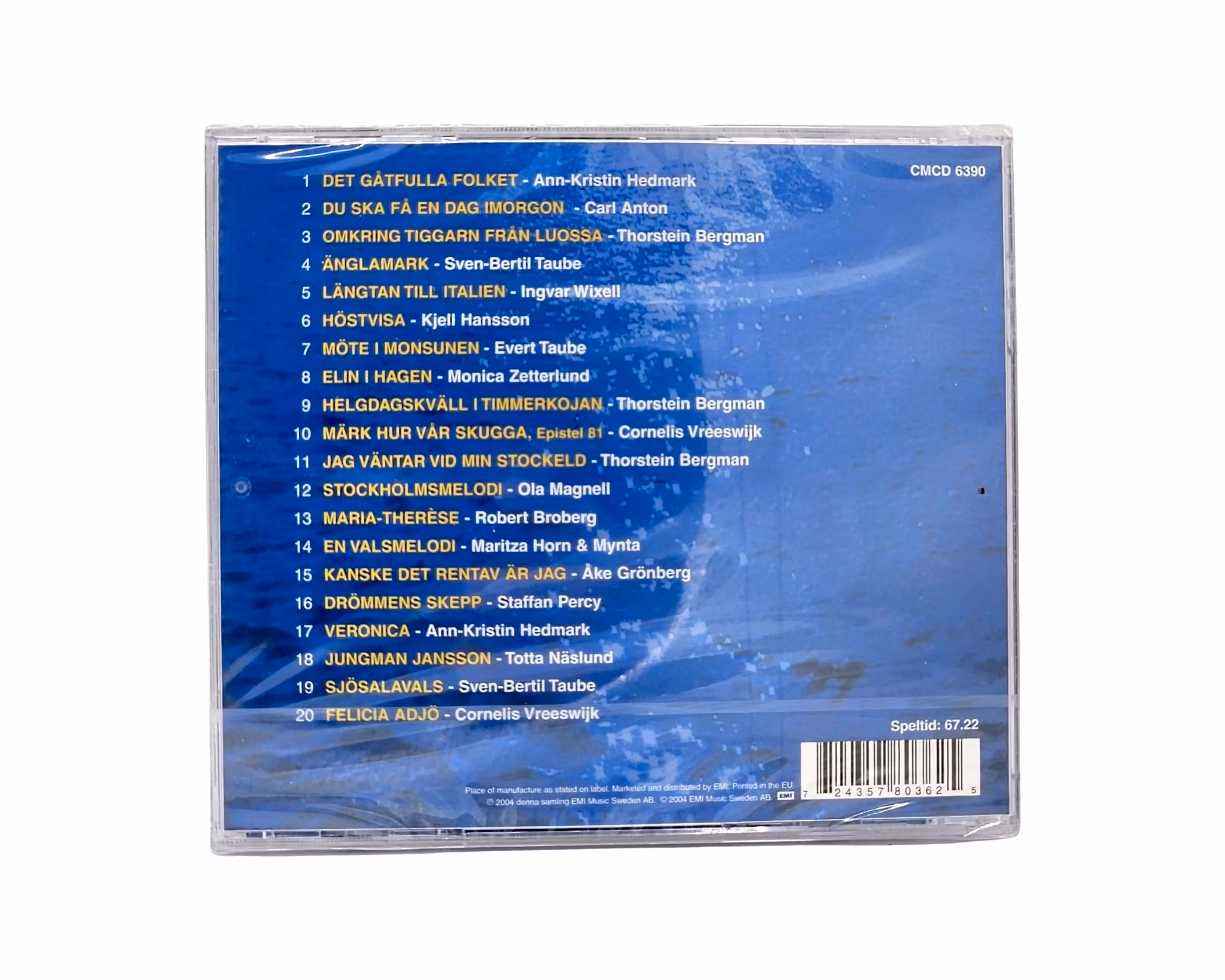 Det Gåtfulla Folket, 20 Visfavoriter, NY CD