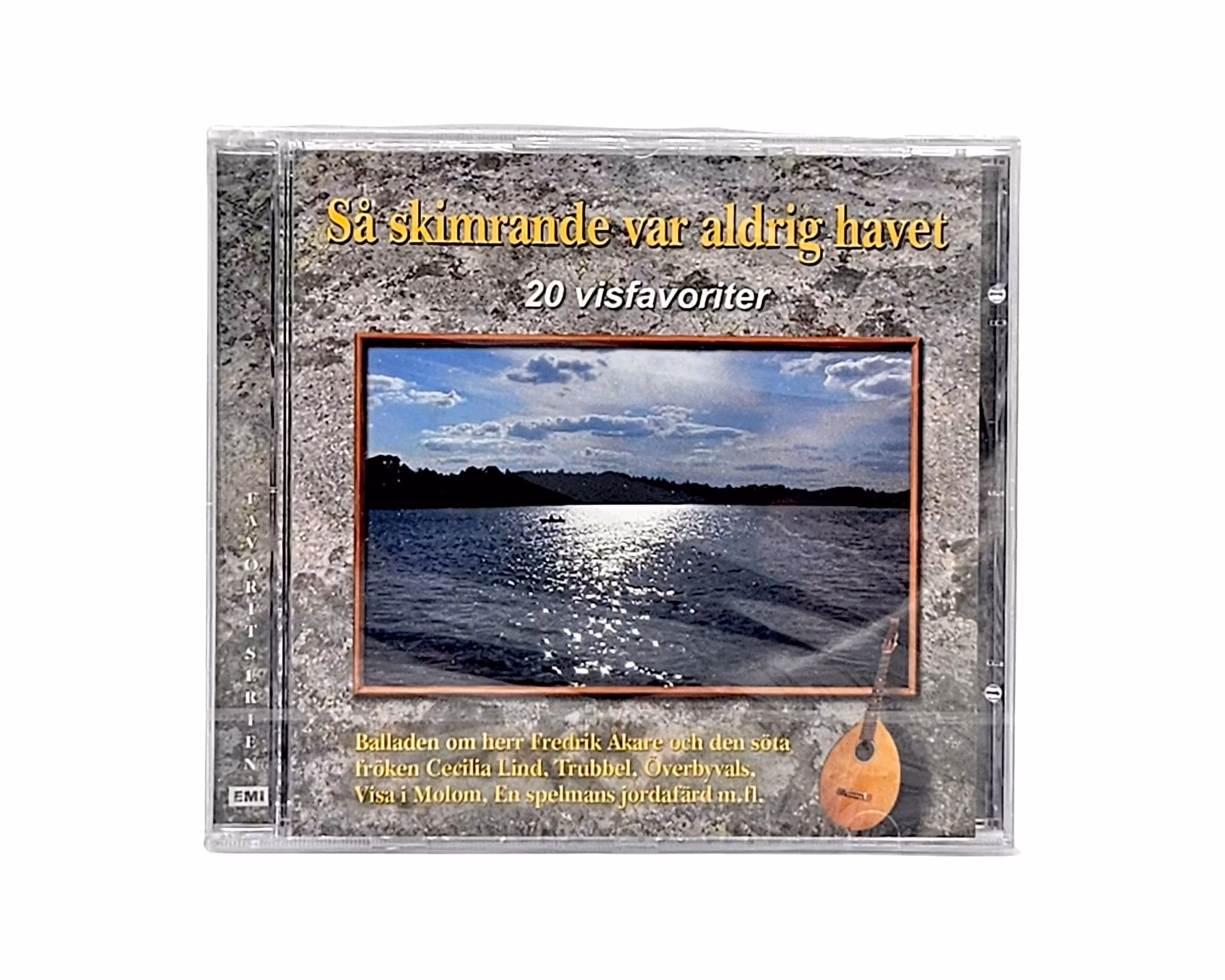 Så Skimrande Var Aldrig Havet, 20 Visfavoriter, NY CD