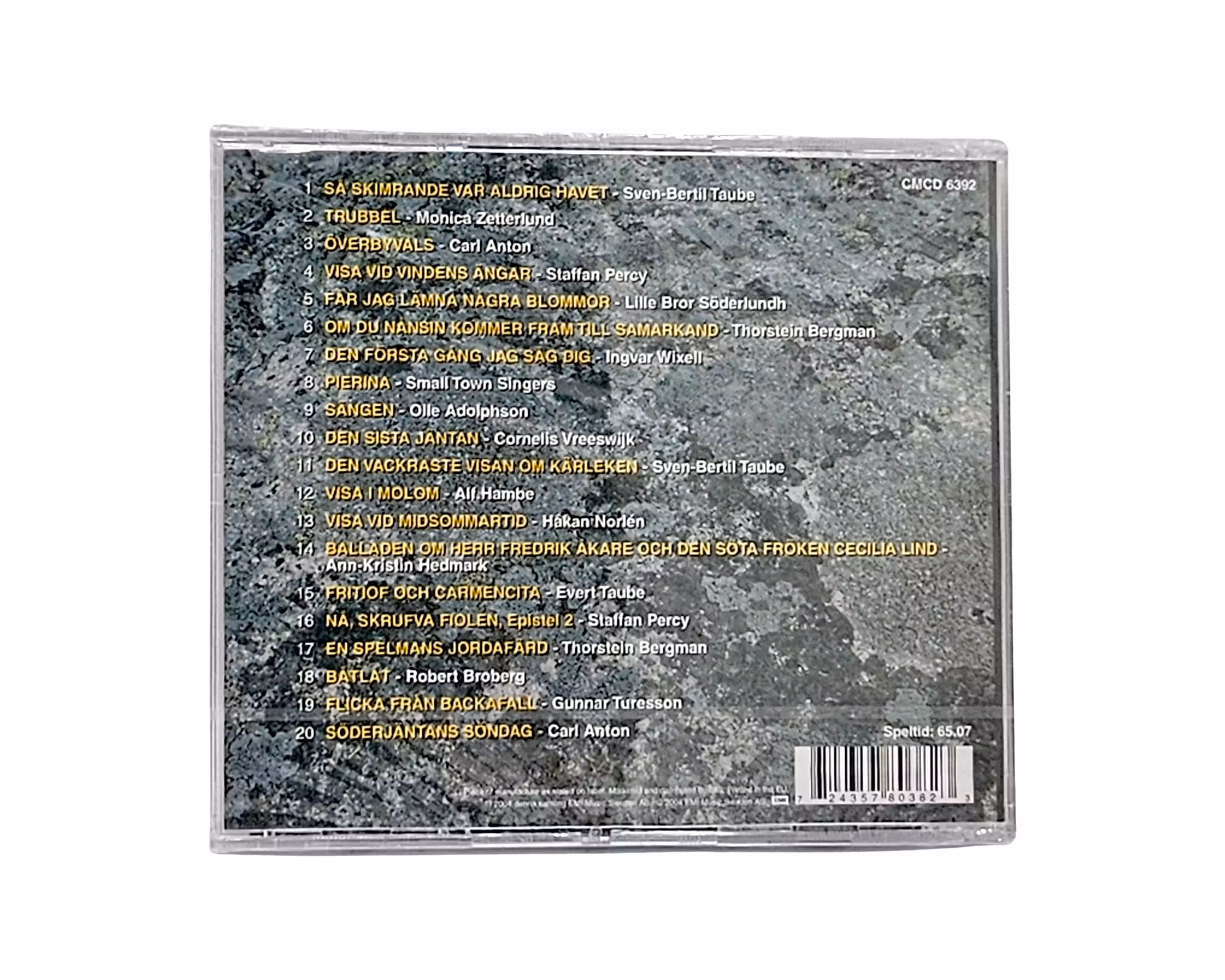 Så Skimrande Var Aldrig Havet, 20 Visfavoriter, NY CD