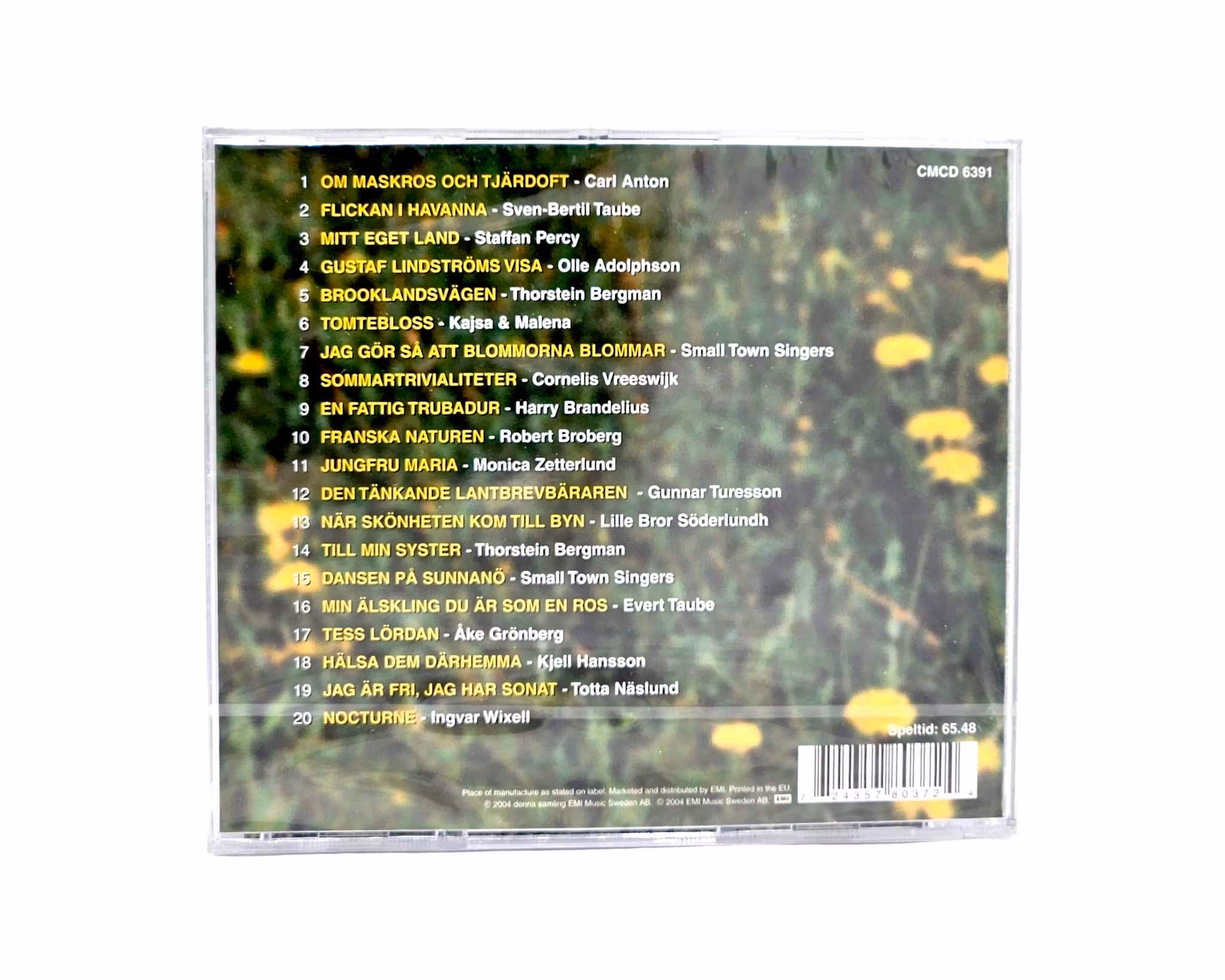 Om Maskros Och Tjärdoft, 20 Visfavoriter, NY CD