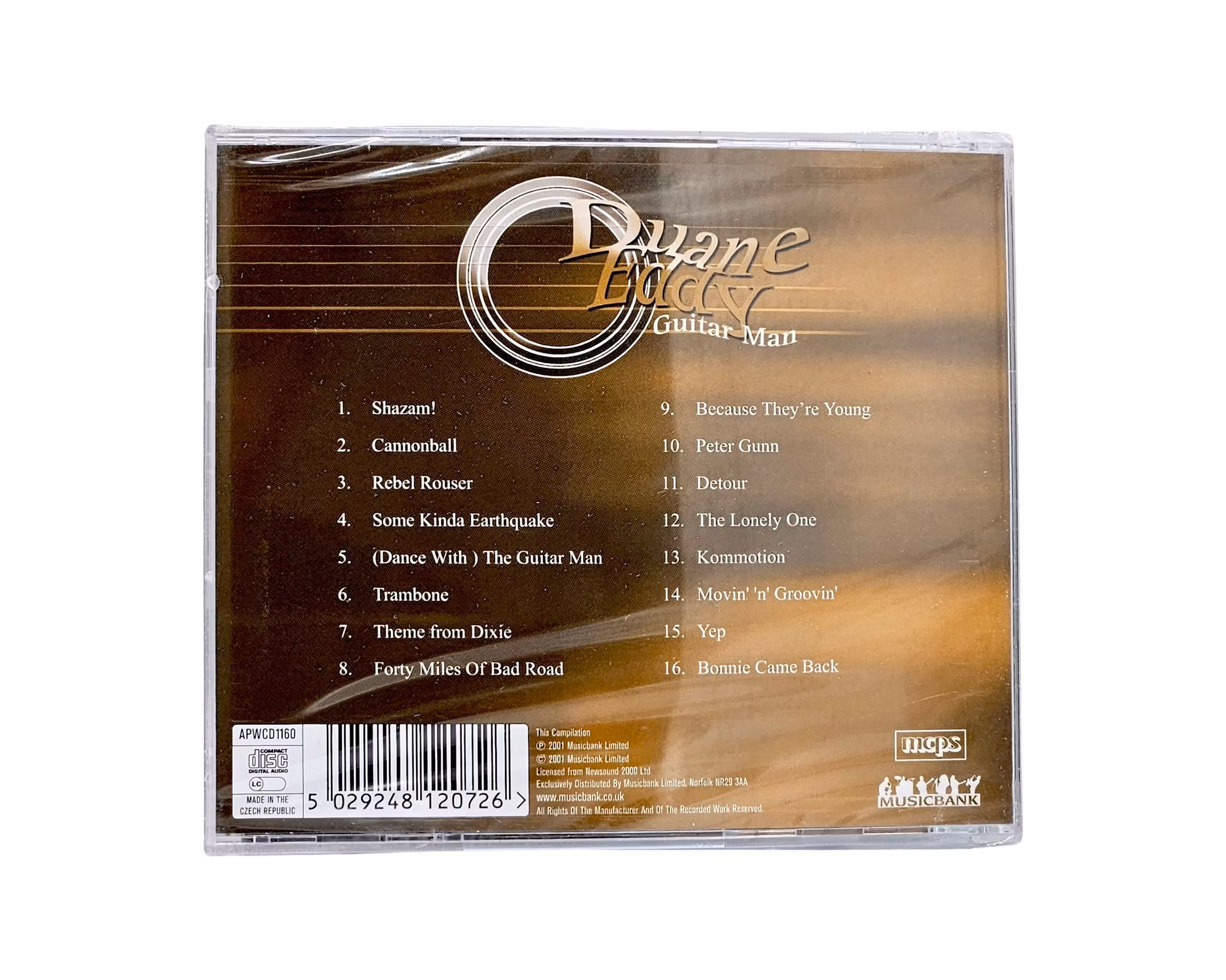 Duane Eddy, Guitar Man, NY CD