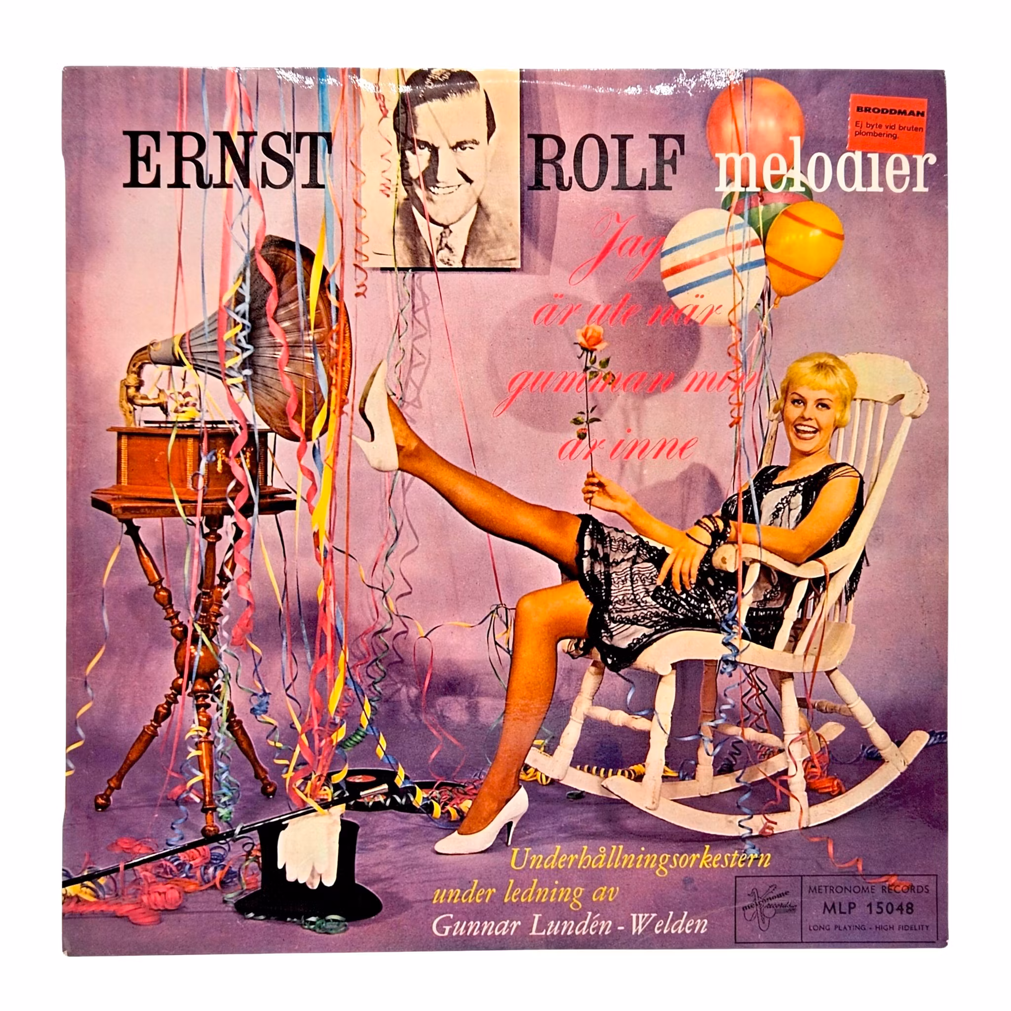 Ernst Rolf Melodier, LP Vinyl NY