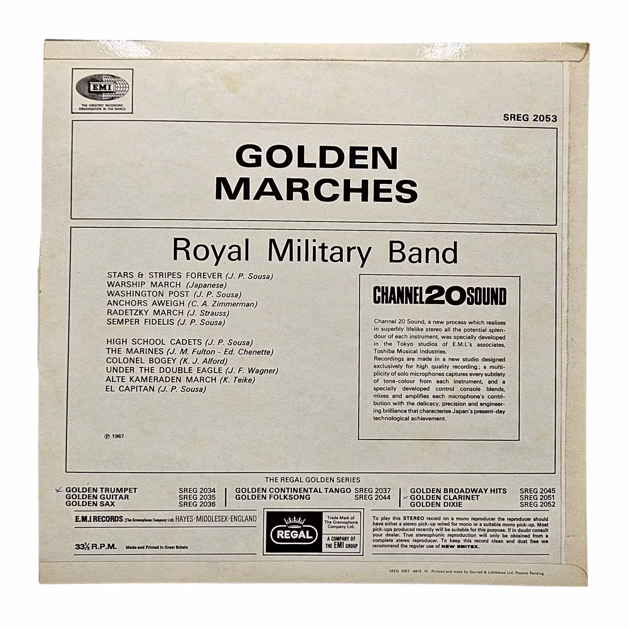 Golden Marches, LP Vinyl