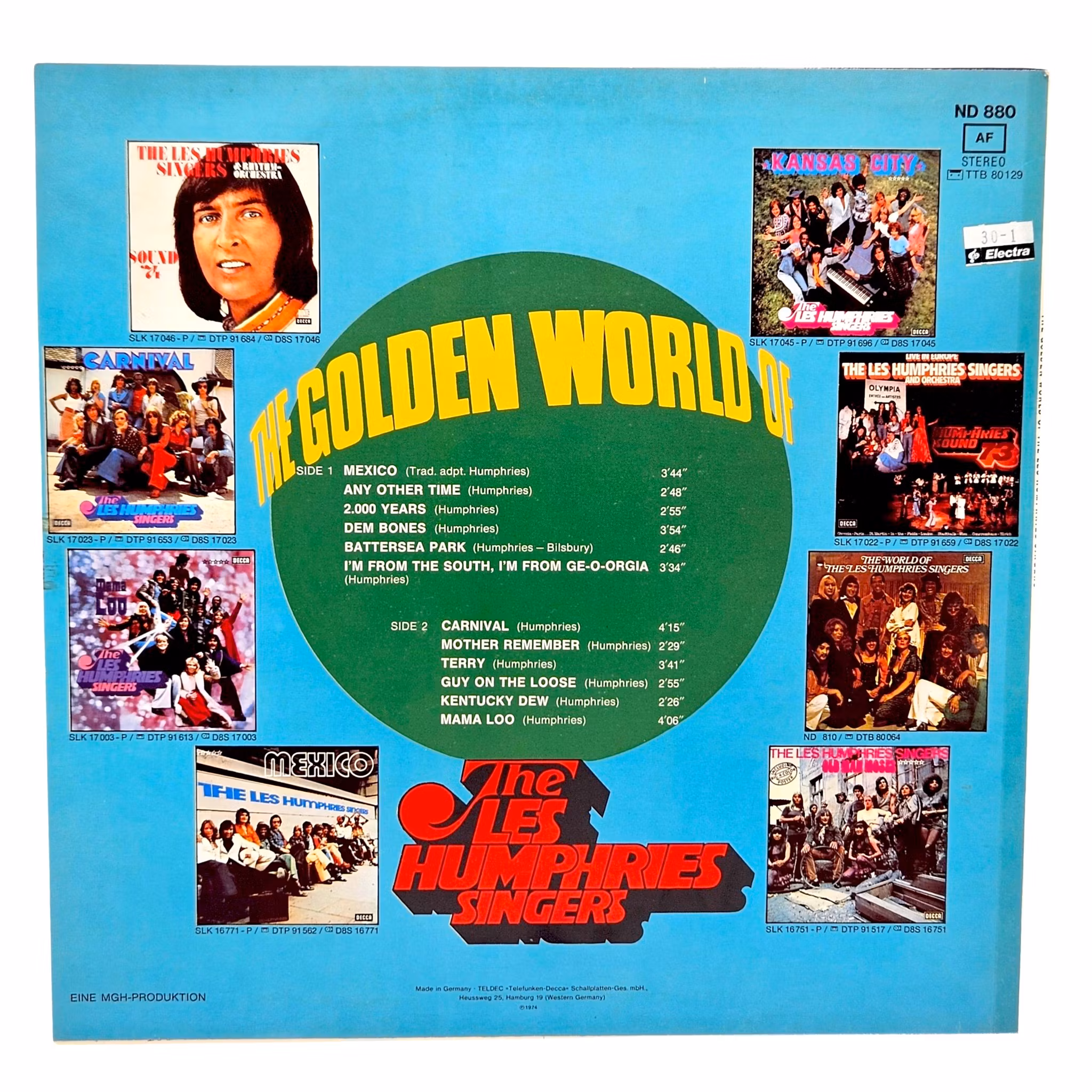 The Golden World Of The Les Humphries Singers, LP Vinyl