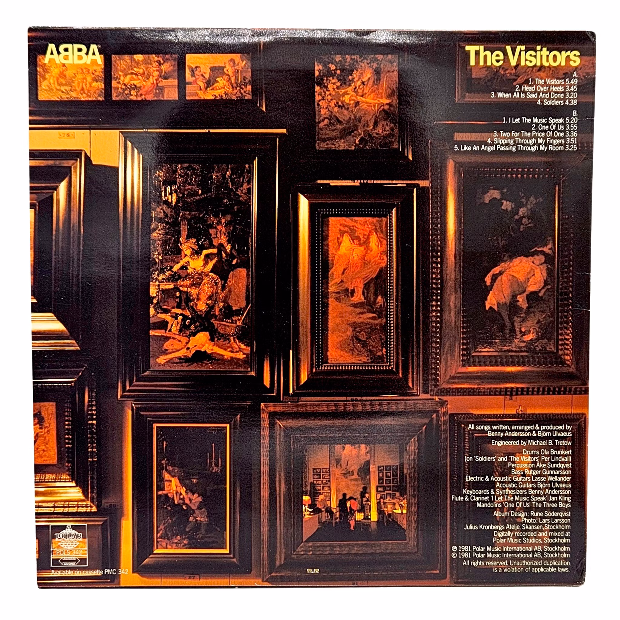 ABBA, The Visitors, LP Vinyl