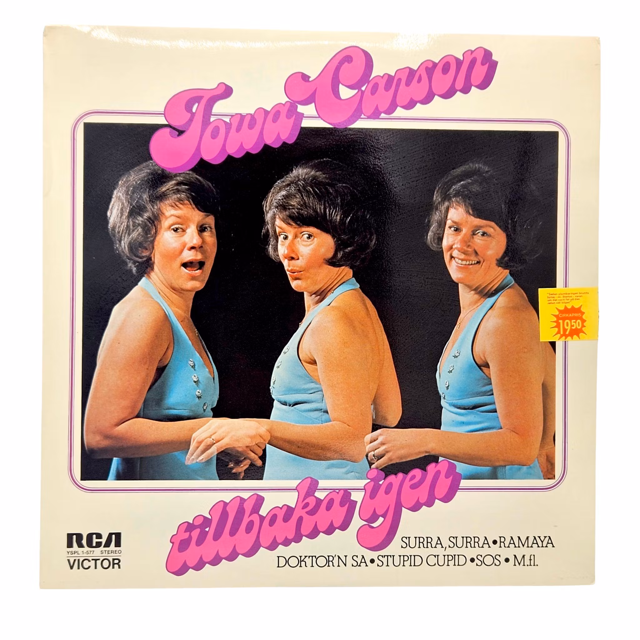 Towa Carson, Back Again, LP Vinyl NEW