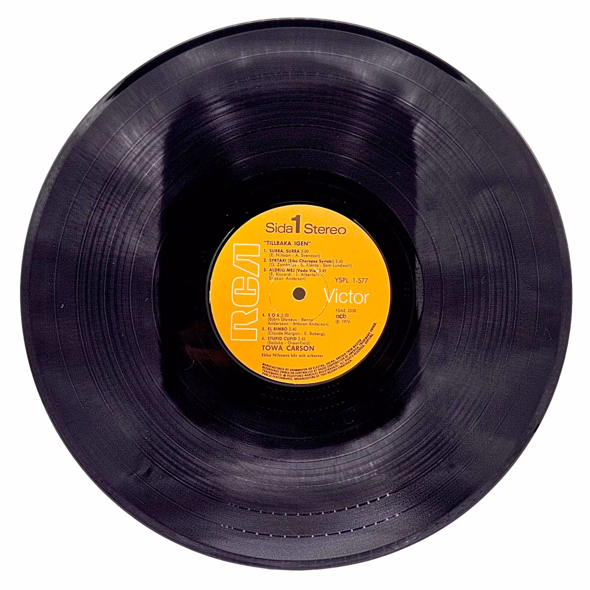 Towa Carson, Back Again, LP Vinyl NEW