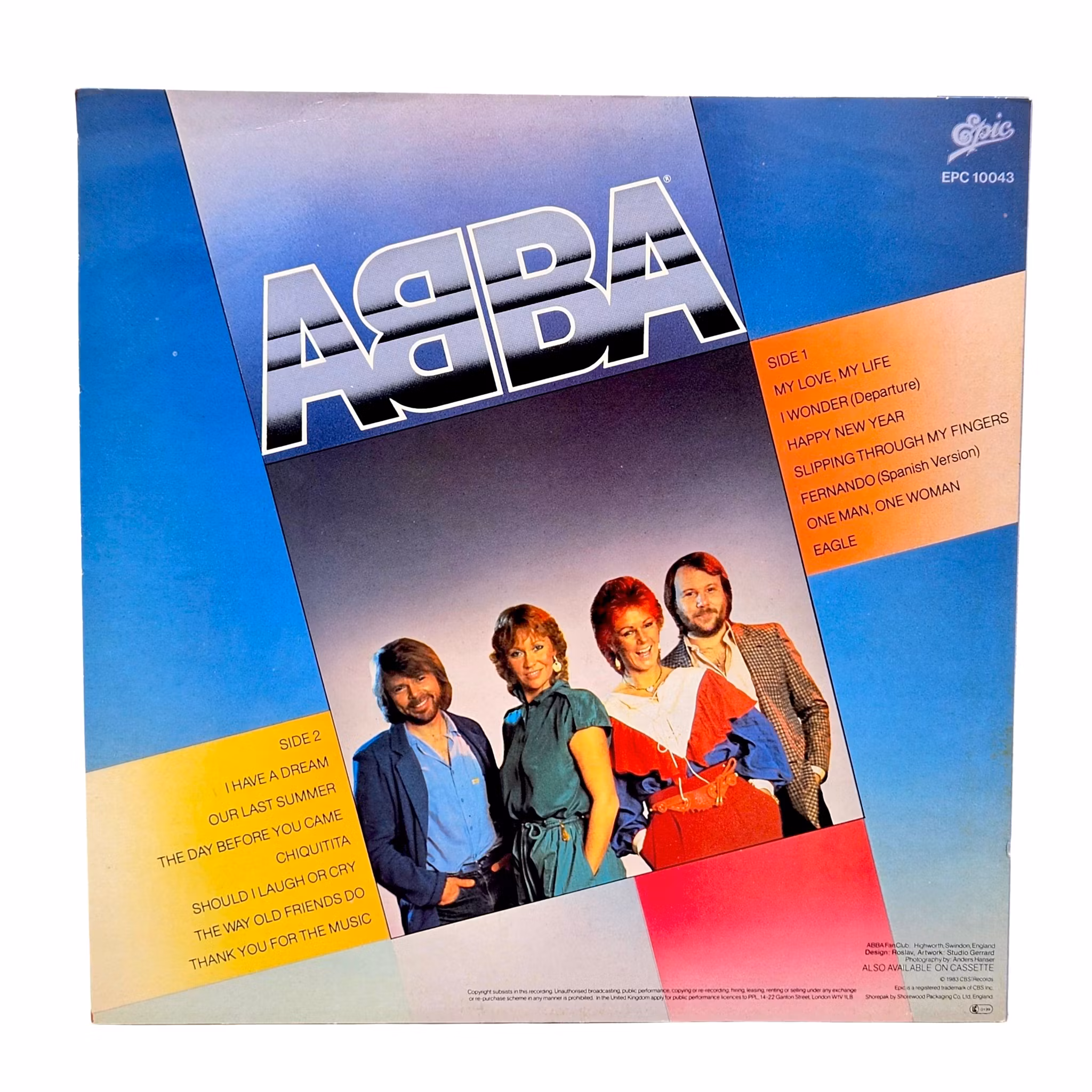 ABBA, Thank You For The Music, LP Vinyl